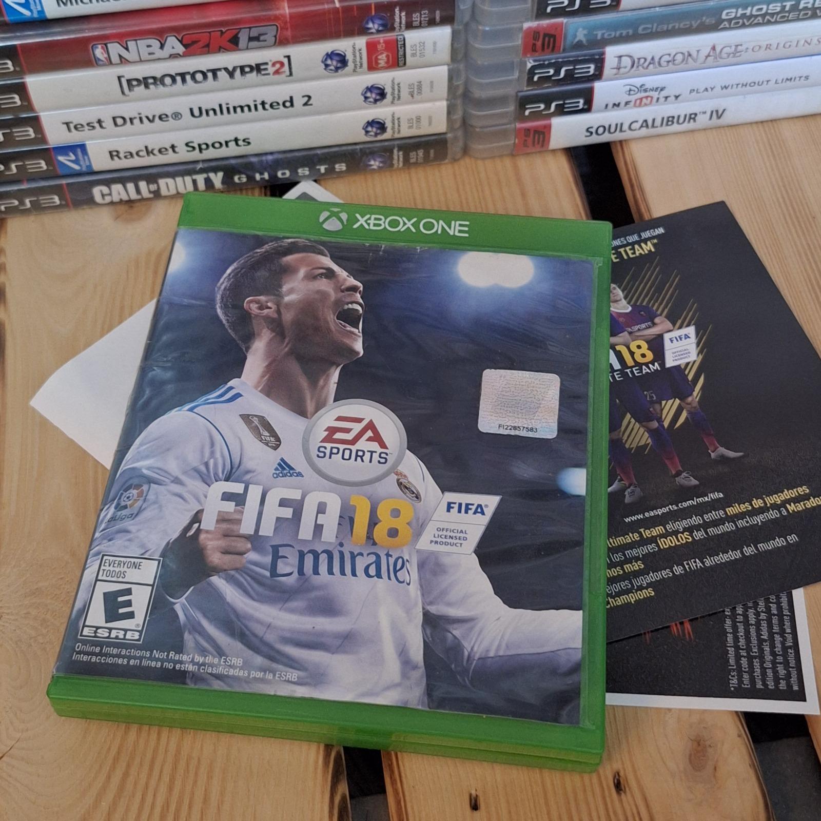 Fifa 18 اورجینال xbox one دیسک تمیز درحد