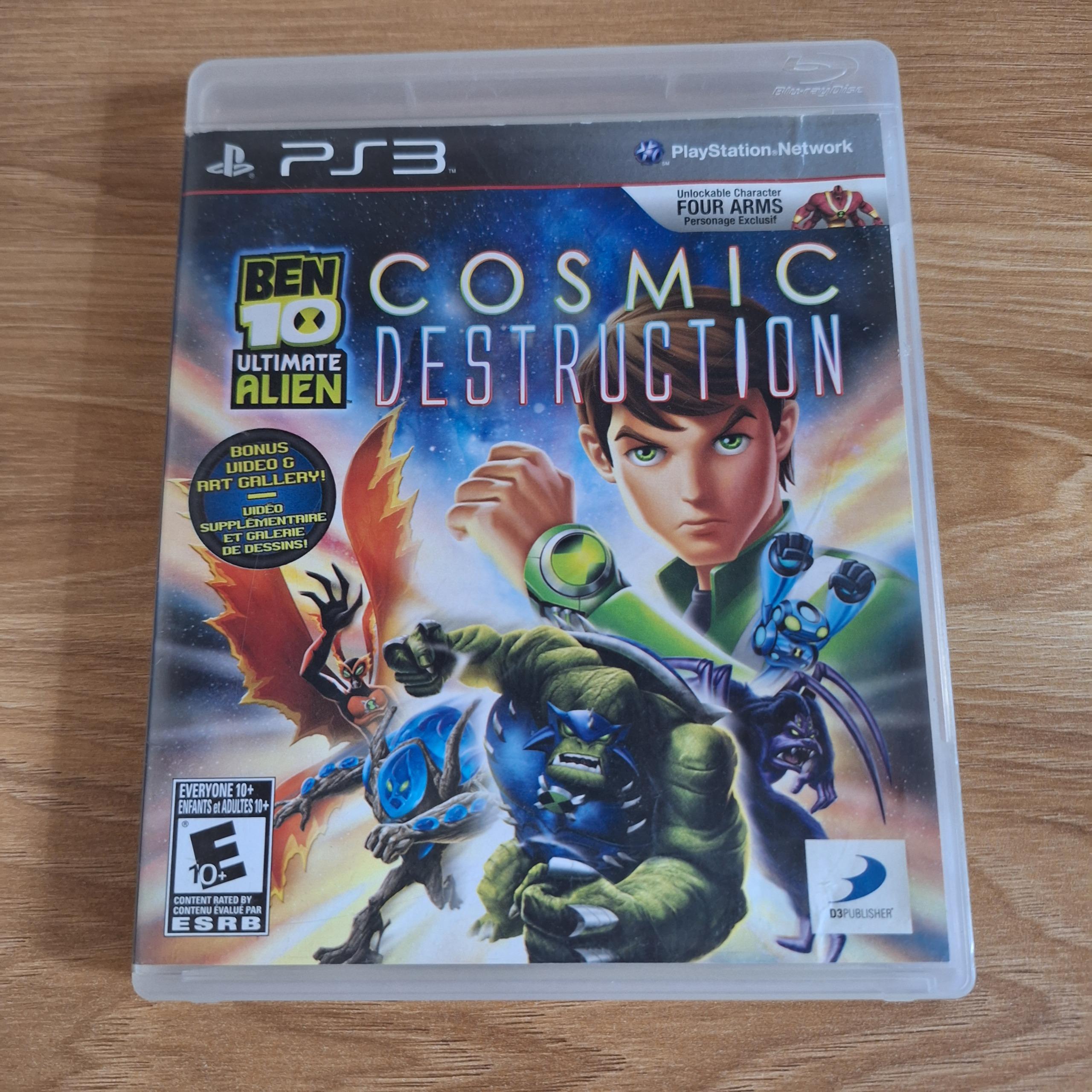 بازی PS3 Ben 10 Cosmic Destruction اورجینال پلی 3