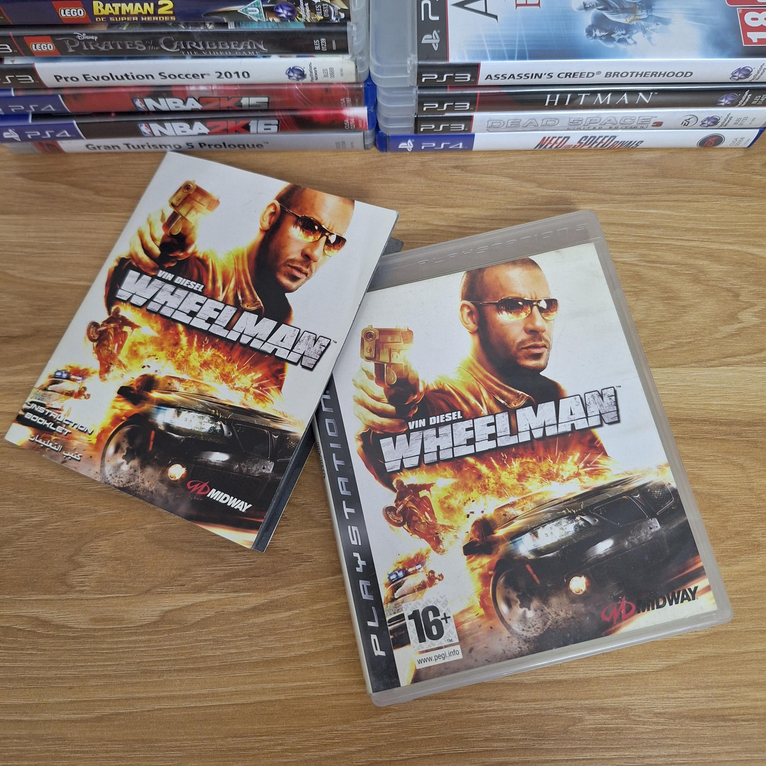 Vin diesel wheelman ps3 ریجن 2 انگلیس