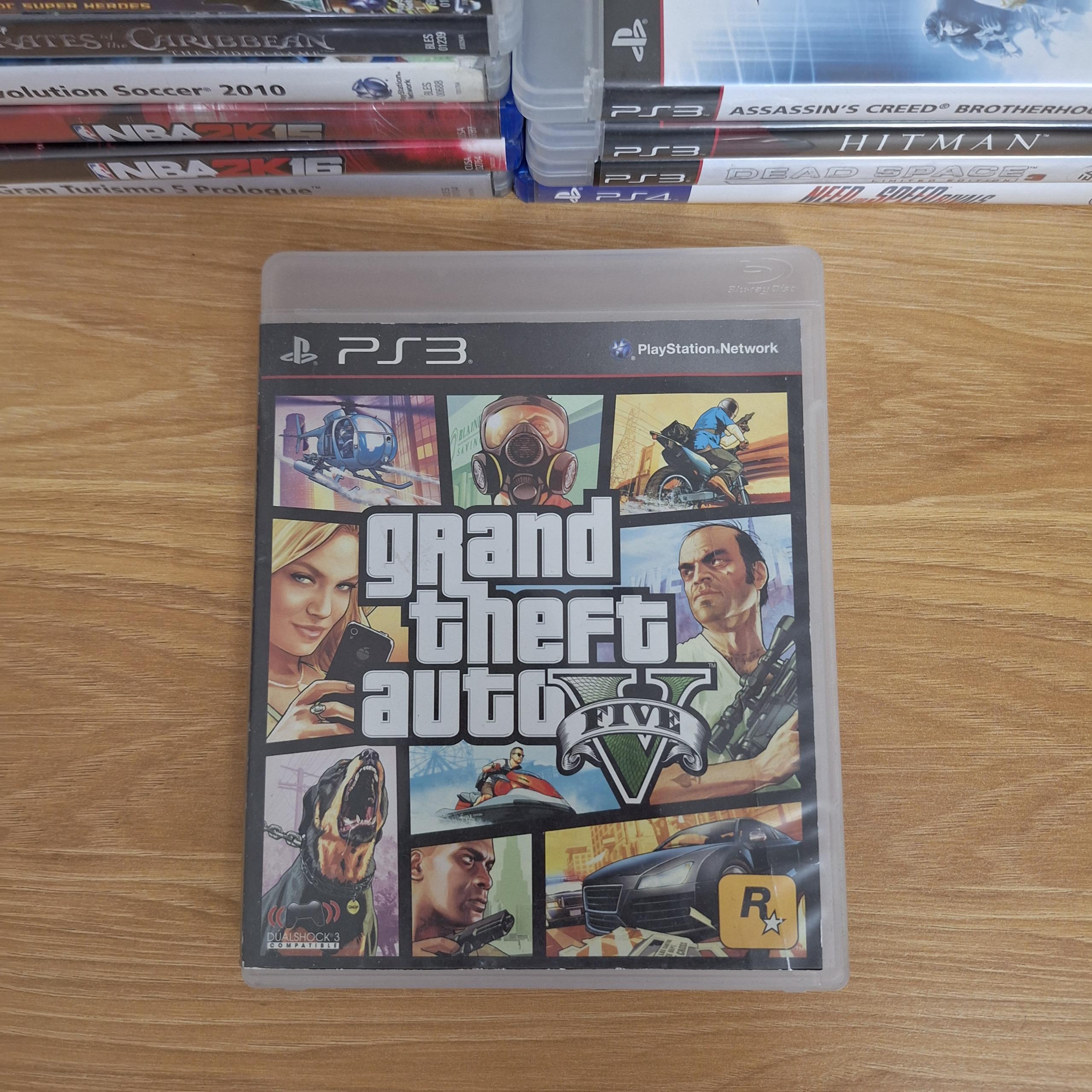 Gta v اورجینال ps3 ( ریجن 3 ژاپن )
