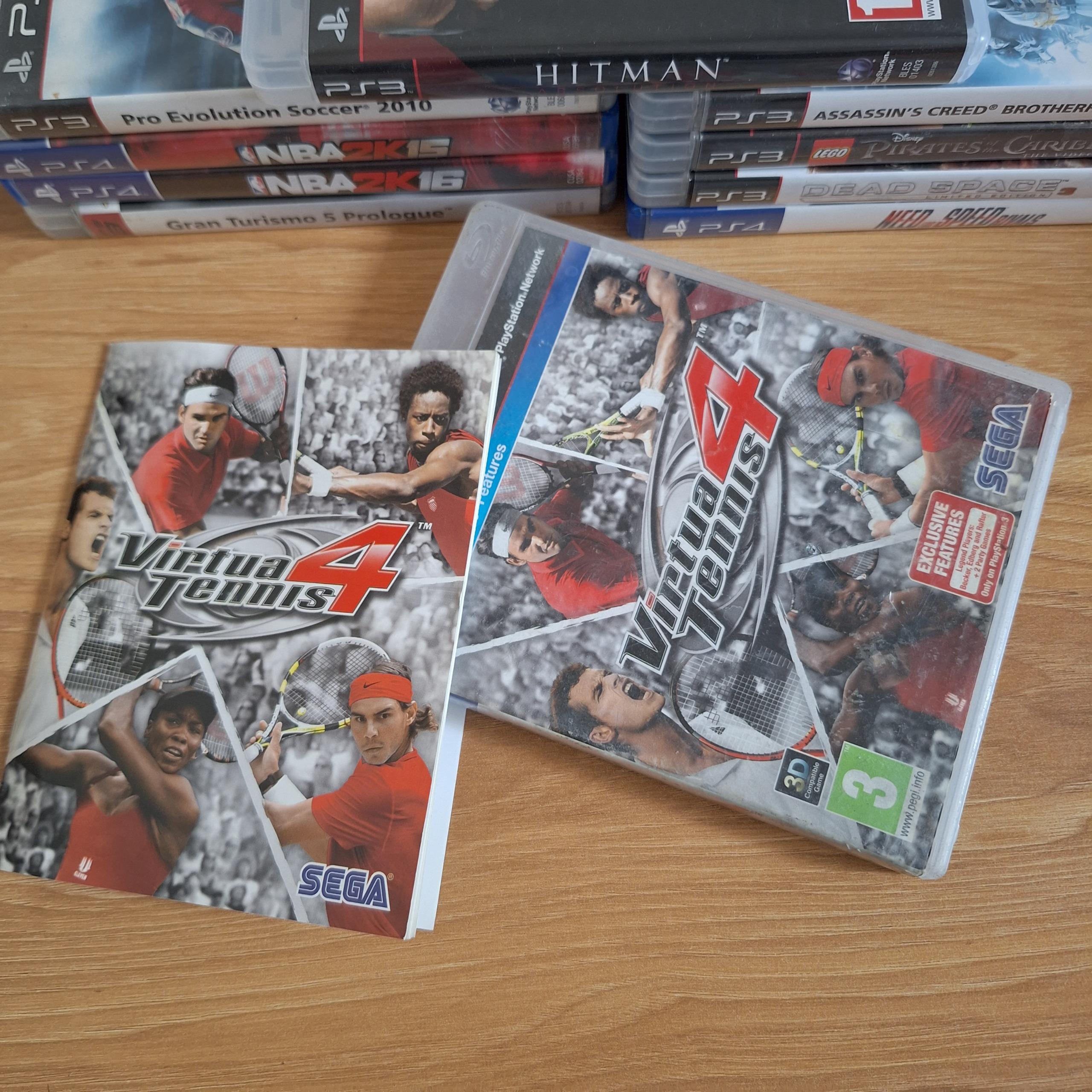 بازی virtua tennis 4 برای ps3 دیسک درحد نو