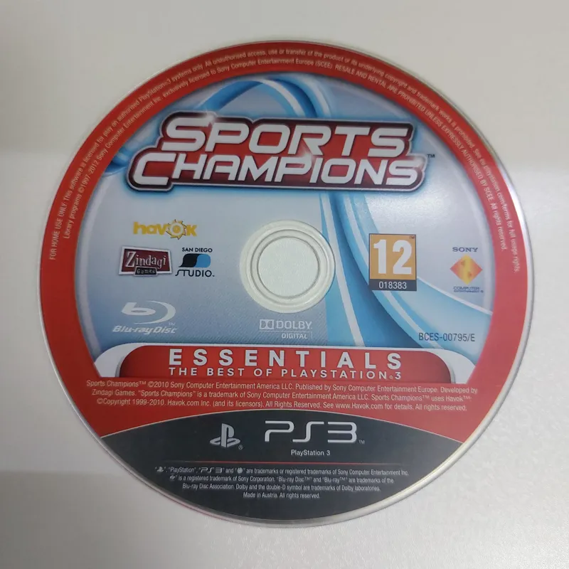 بازی PS3 موو SPORT CHAMPIONS (نسخه کمیاب)