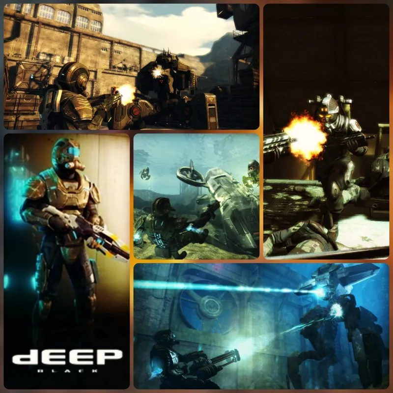 بازی کامپیوتری DEEP BLACK (1DVD)