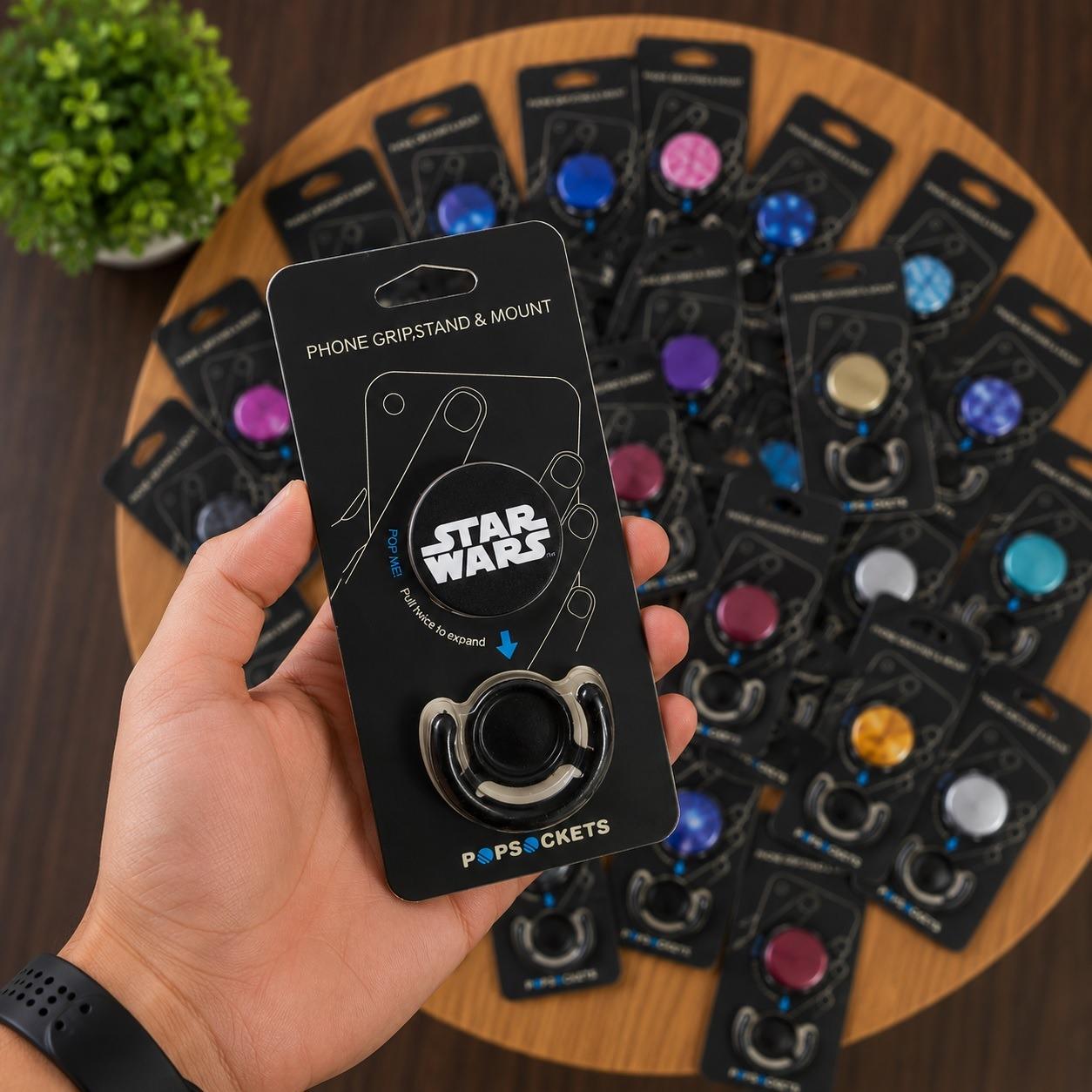 پایه نگه دارنده گوشی موبایل | پاپ سوکت | STAR WAR