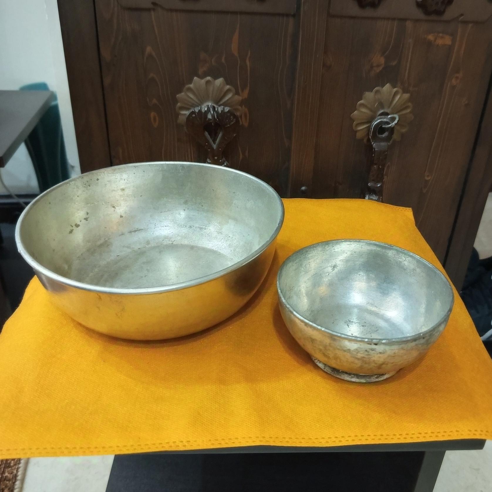 2 تا کاسه مسی