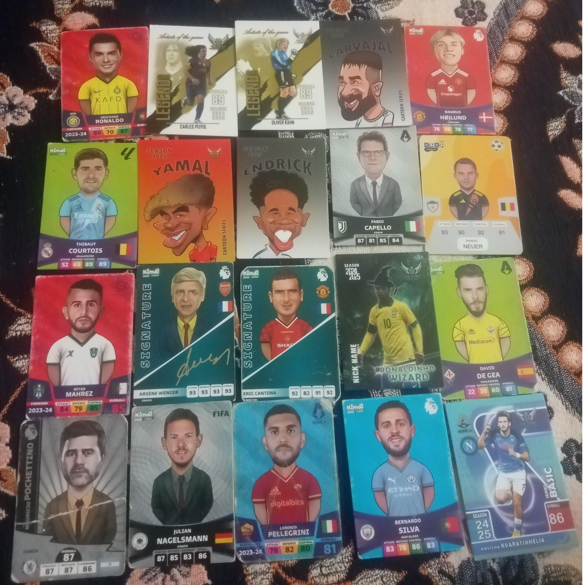 تعداد 20 عدد کارت کیمدی