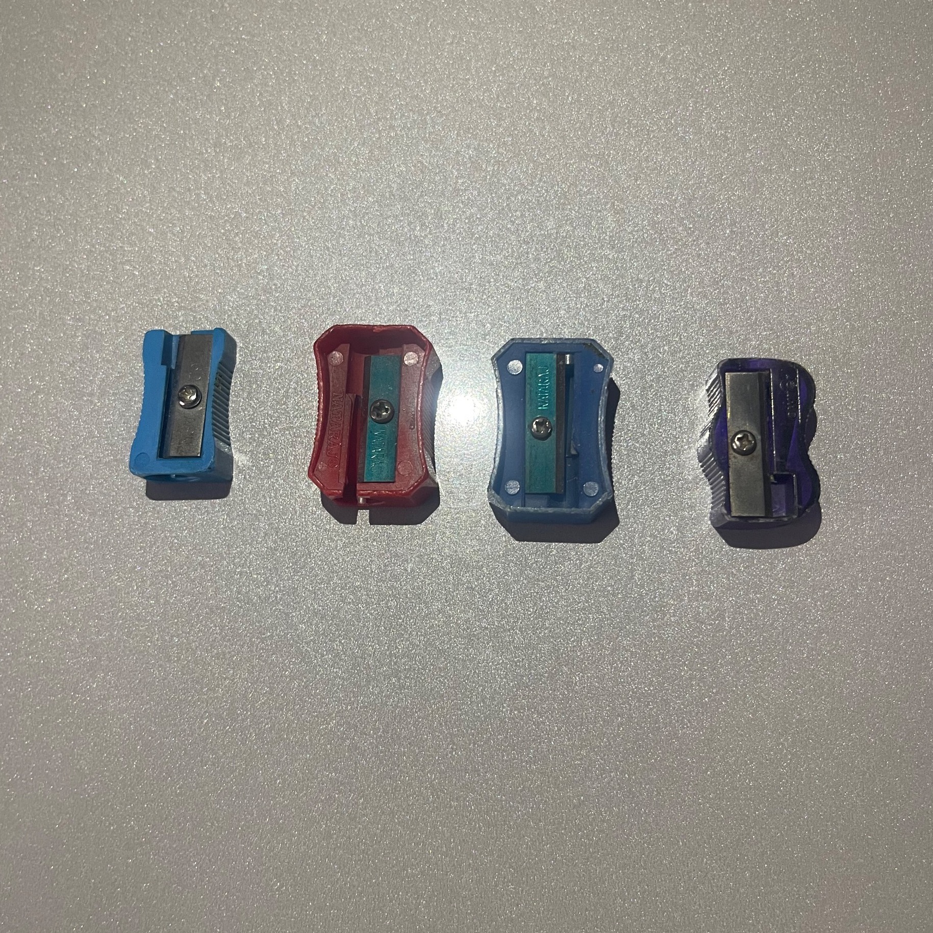 چهار عدد مداد تراش