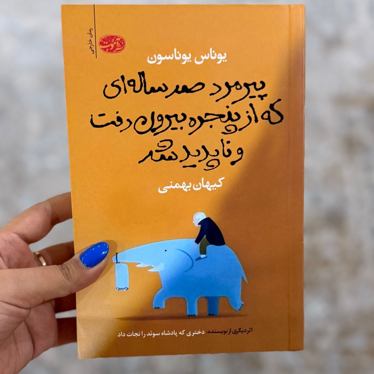 پیر مرد صد سالهای که از پنجره بیرون رفت