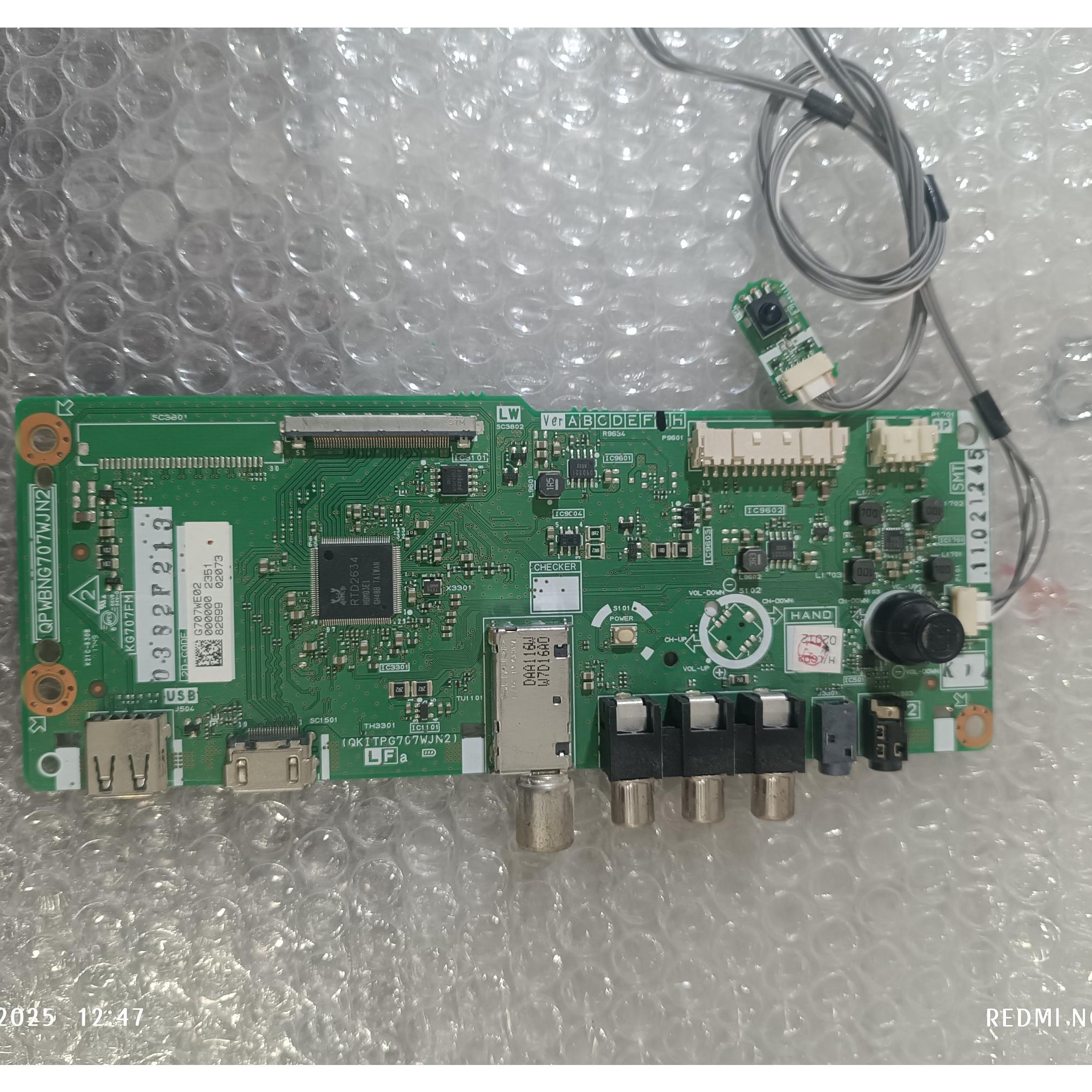 مین برد تلویزیون شارپ مدل 40le185m