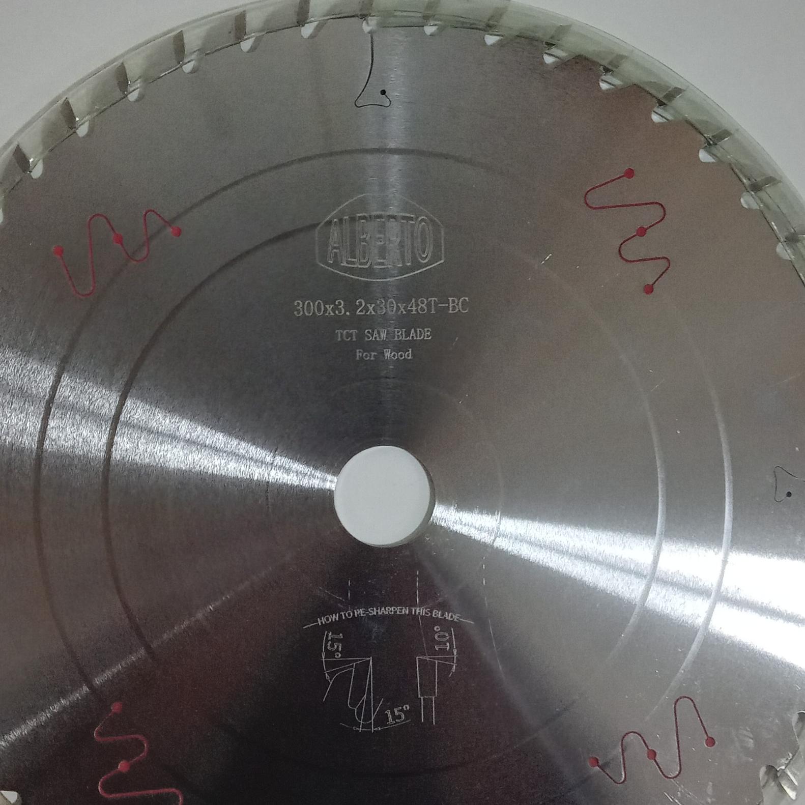 تیغ اره الماسه چوب بر آلبرتو