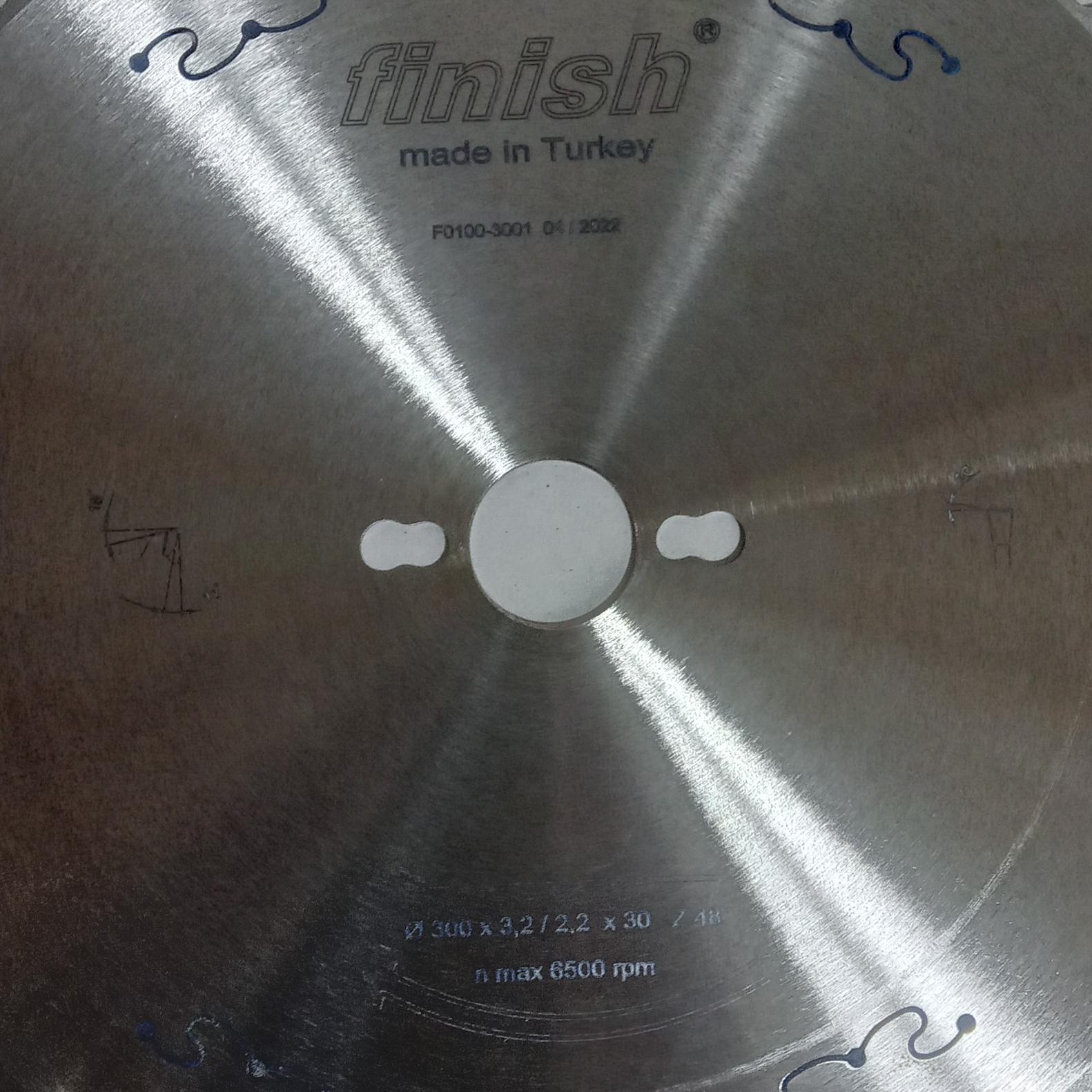 تیغ اره الماسه چوب بر فینیش