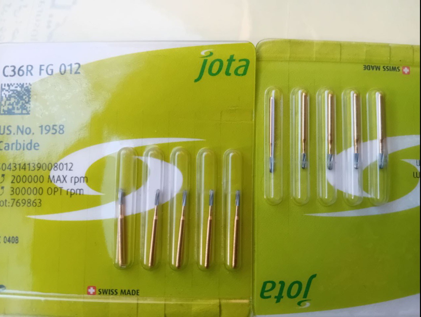 فرز دندانپزشگی جوتا کد C36R FG 012