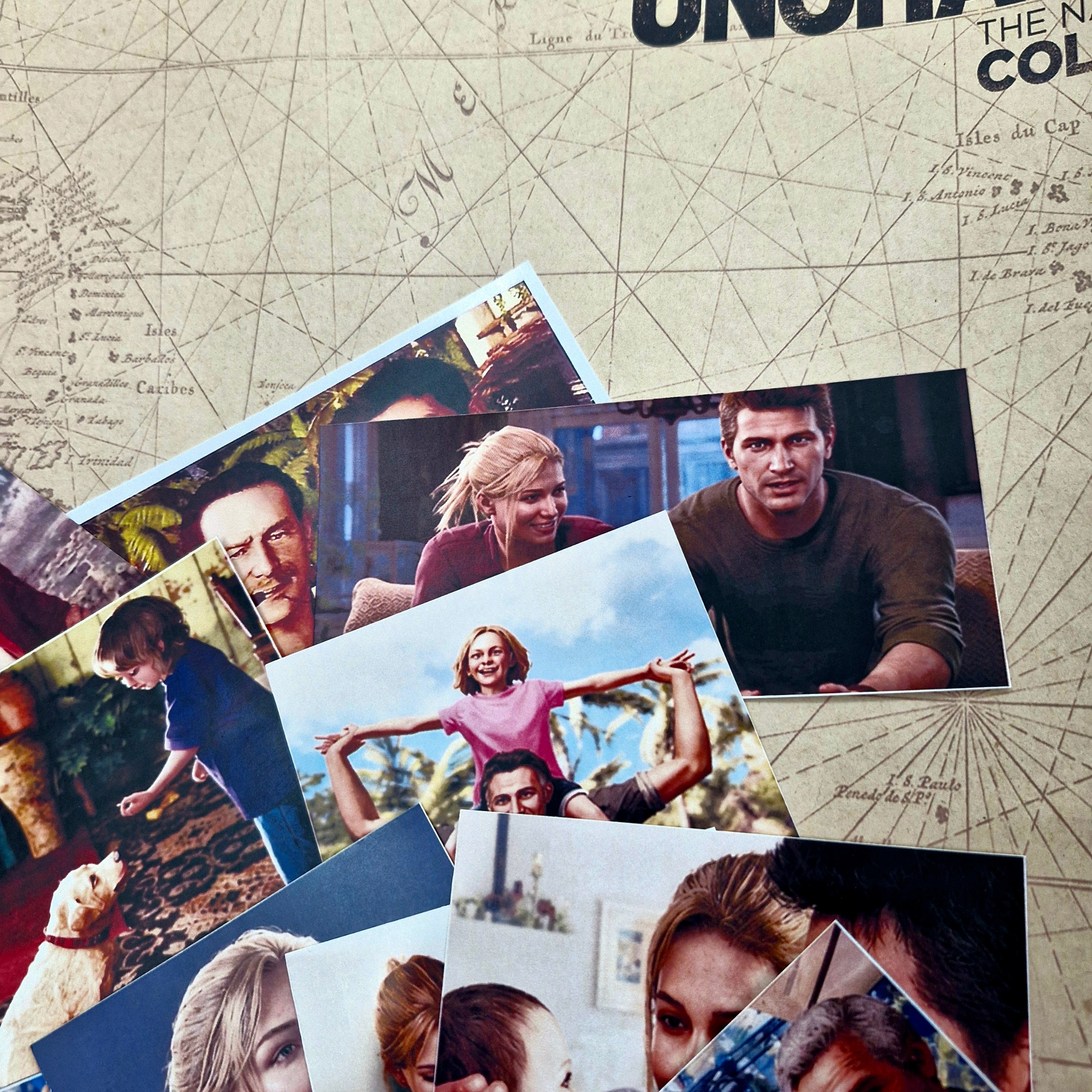 پک نقشه و عکس بازی انچارتد Uncharted