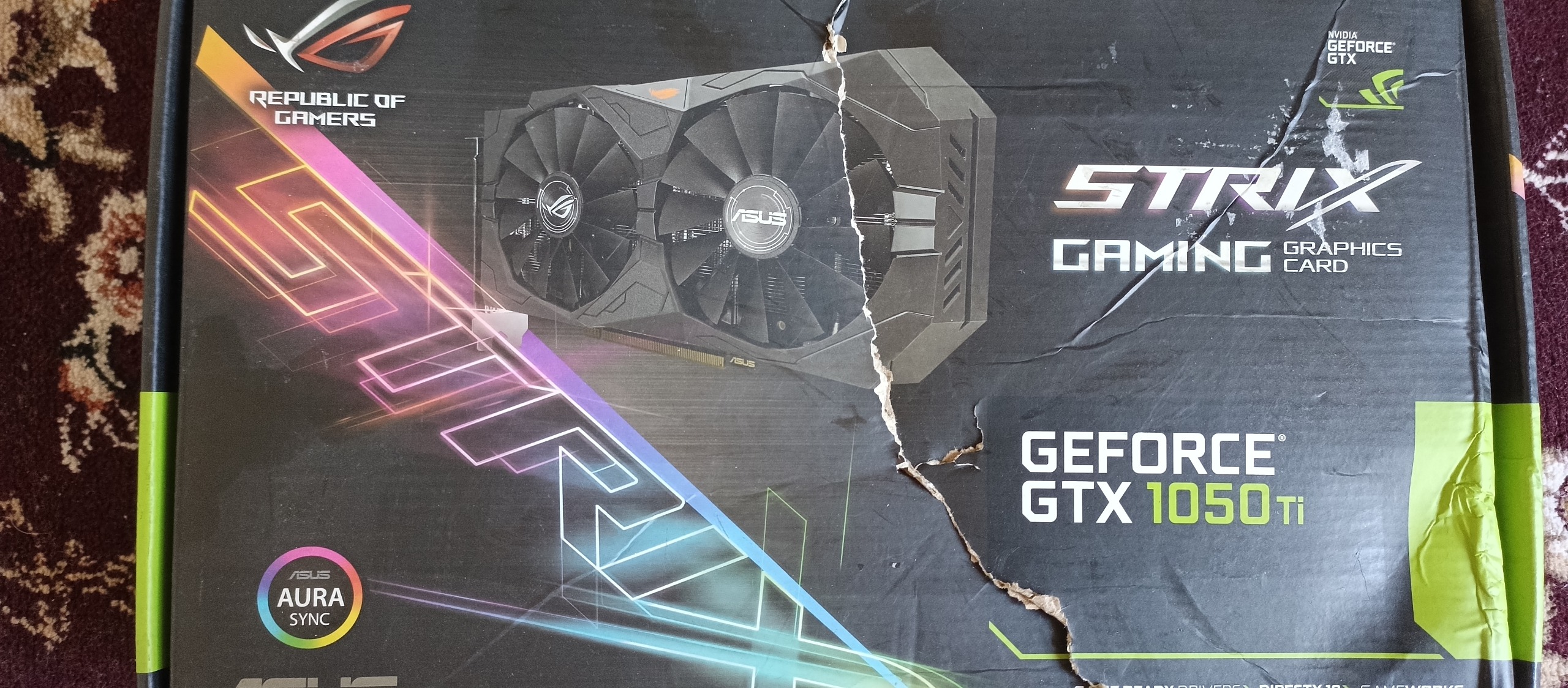 Gtx 1050ti 4gb rog