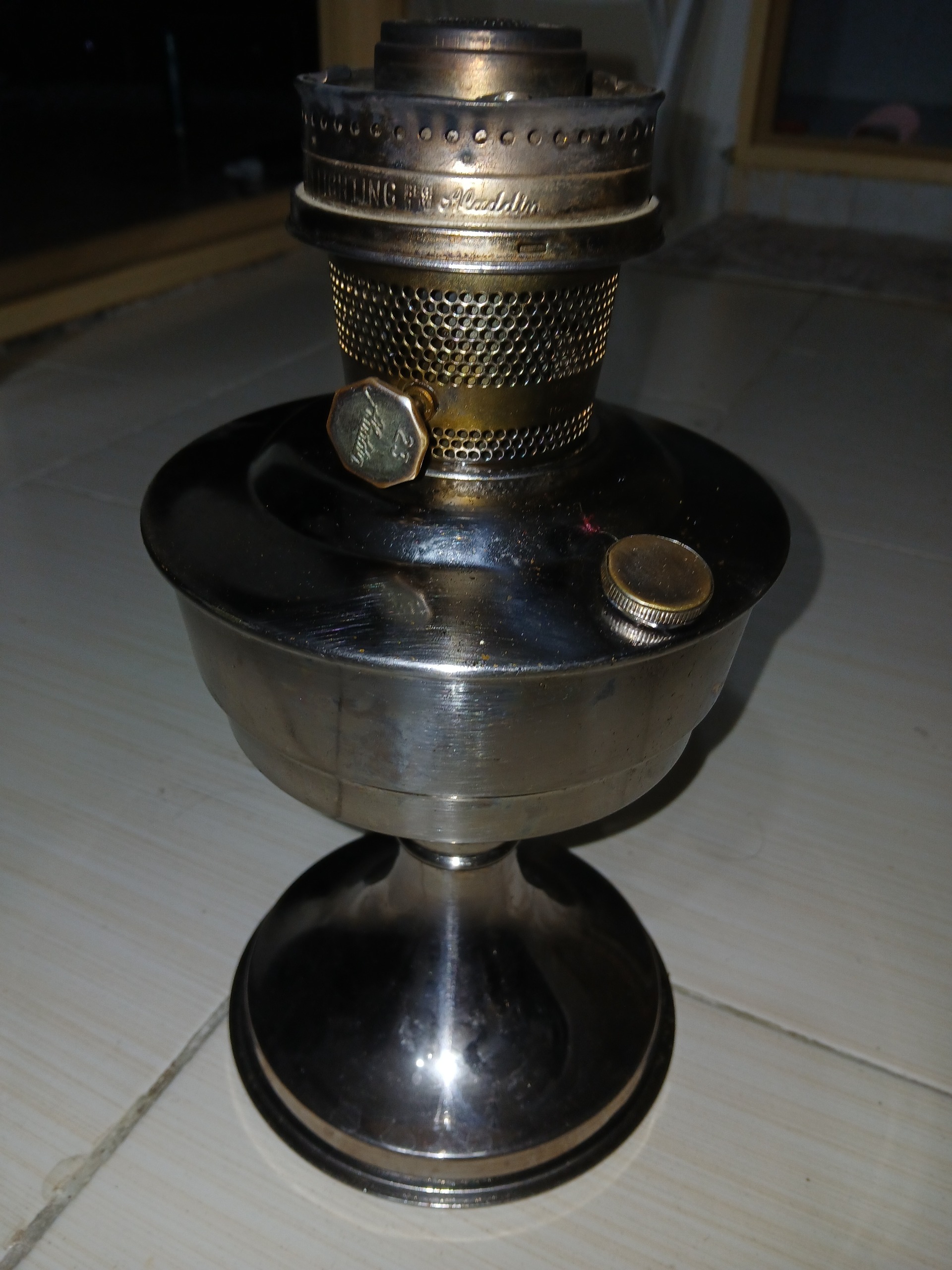 چراغ انگلیسی تمام برنجی بزرگ