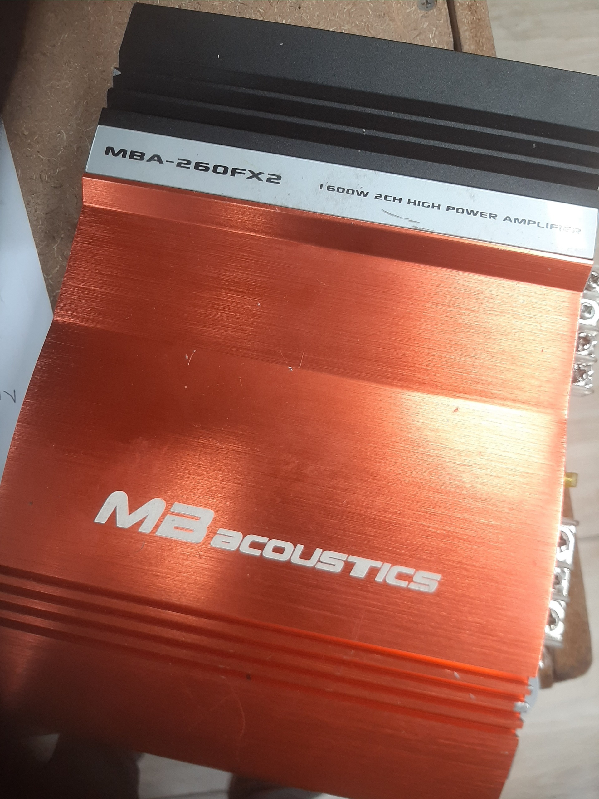 آمپلی دوکانالMB Acoustic مدلMBA_260FX20