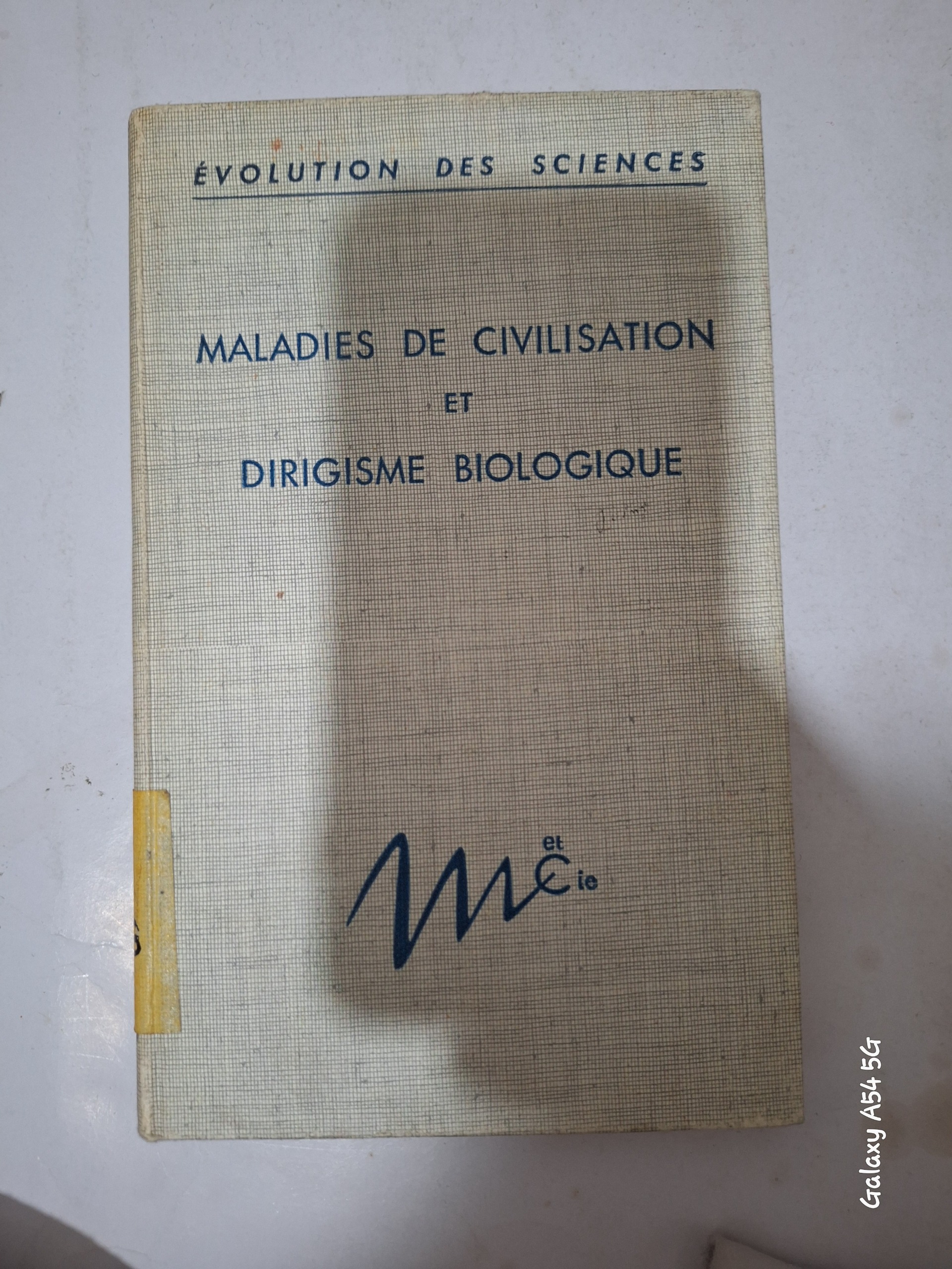 MALADIES DE CIVILISATIONETDIRIGISMEBIOLOGIQUE