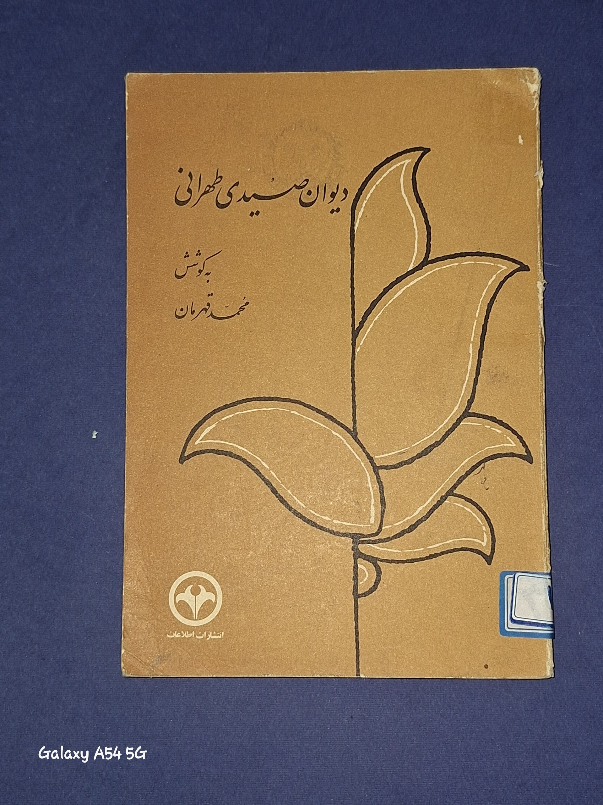 دیوان صیدی طهرانی