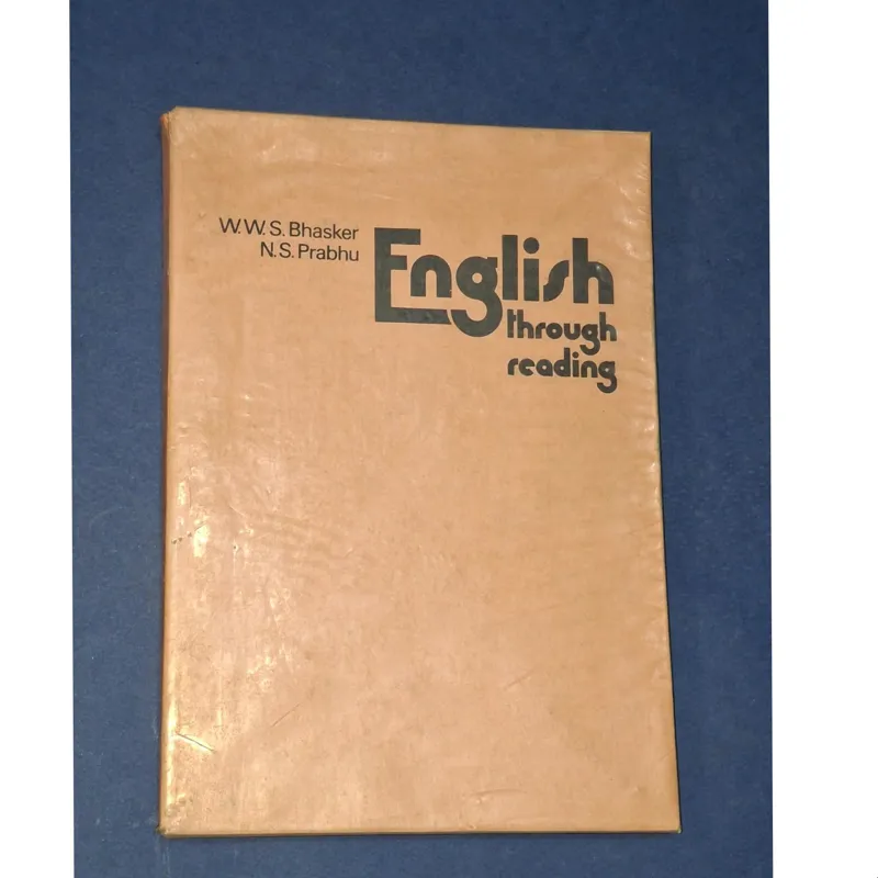 English through reading
