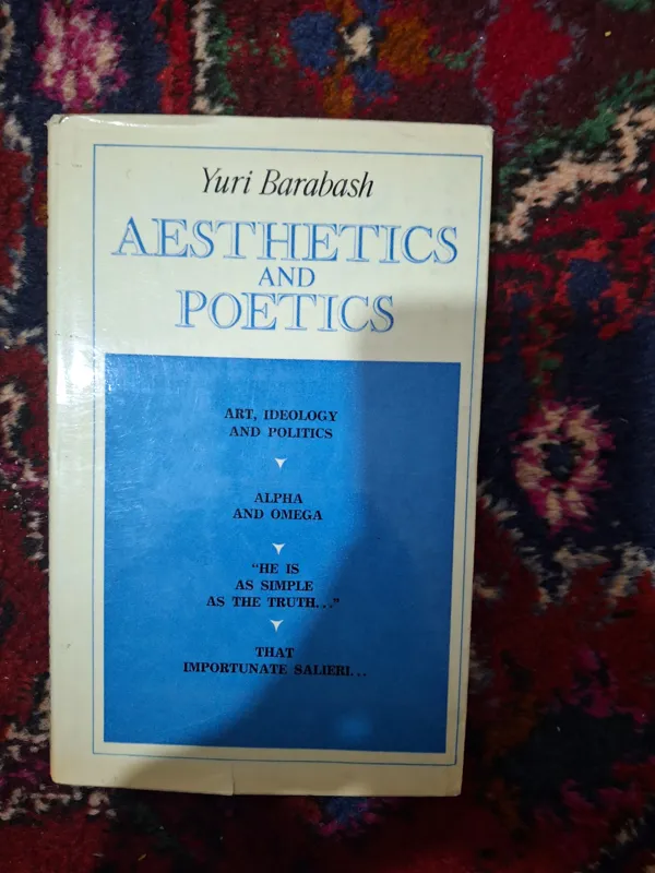 Aesthetics and poetics
