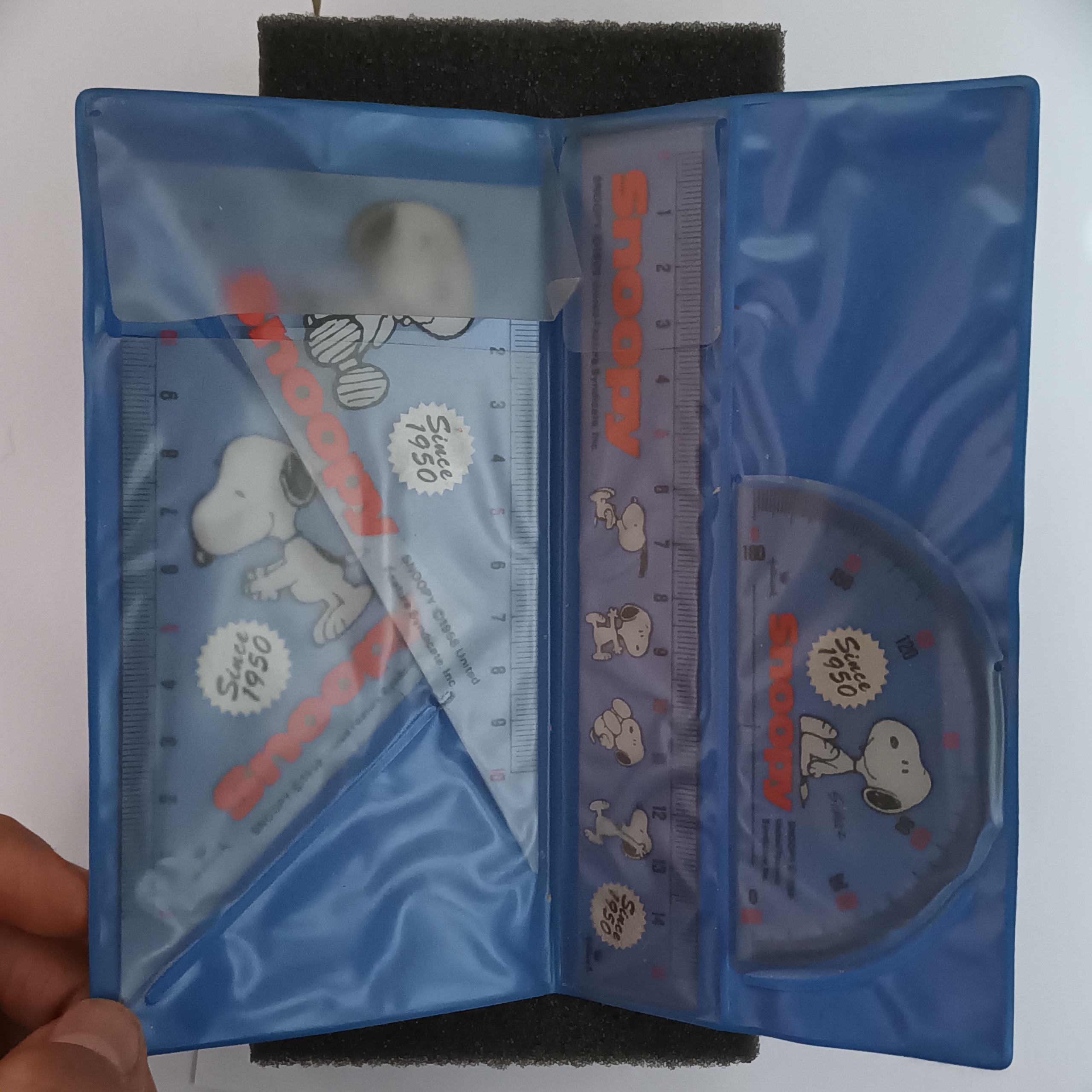 ست خط کش کیف دار ( خریداری شده از انگلیس )