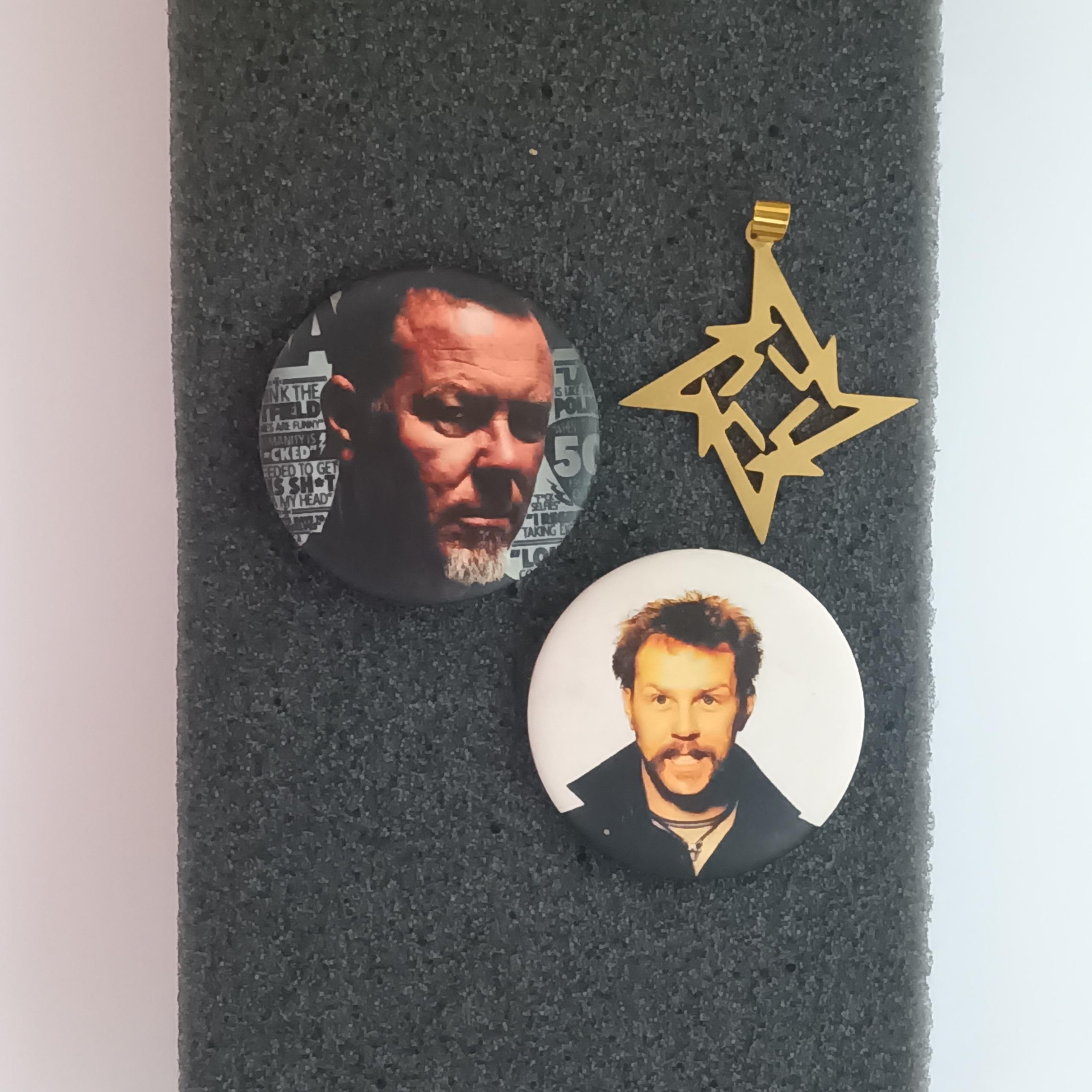 Metallica متالیکا ، گردن بند و پیکسل