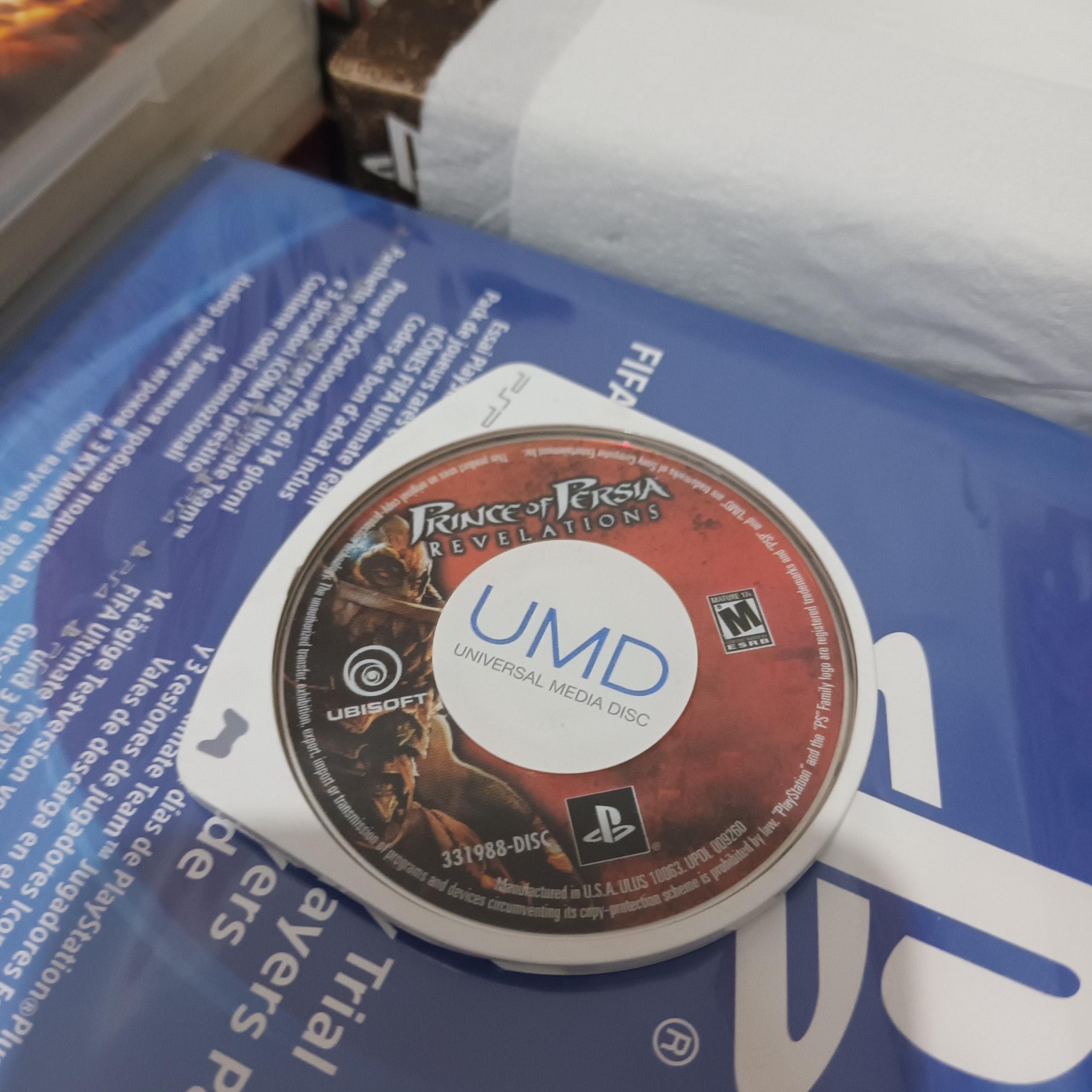 Prince Of Persia Revelation UMD