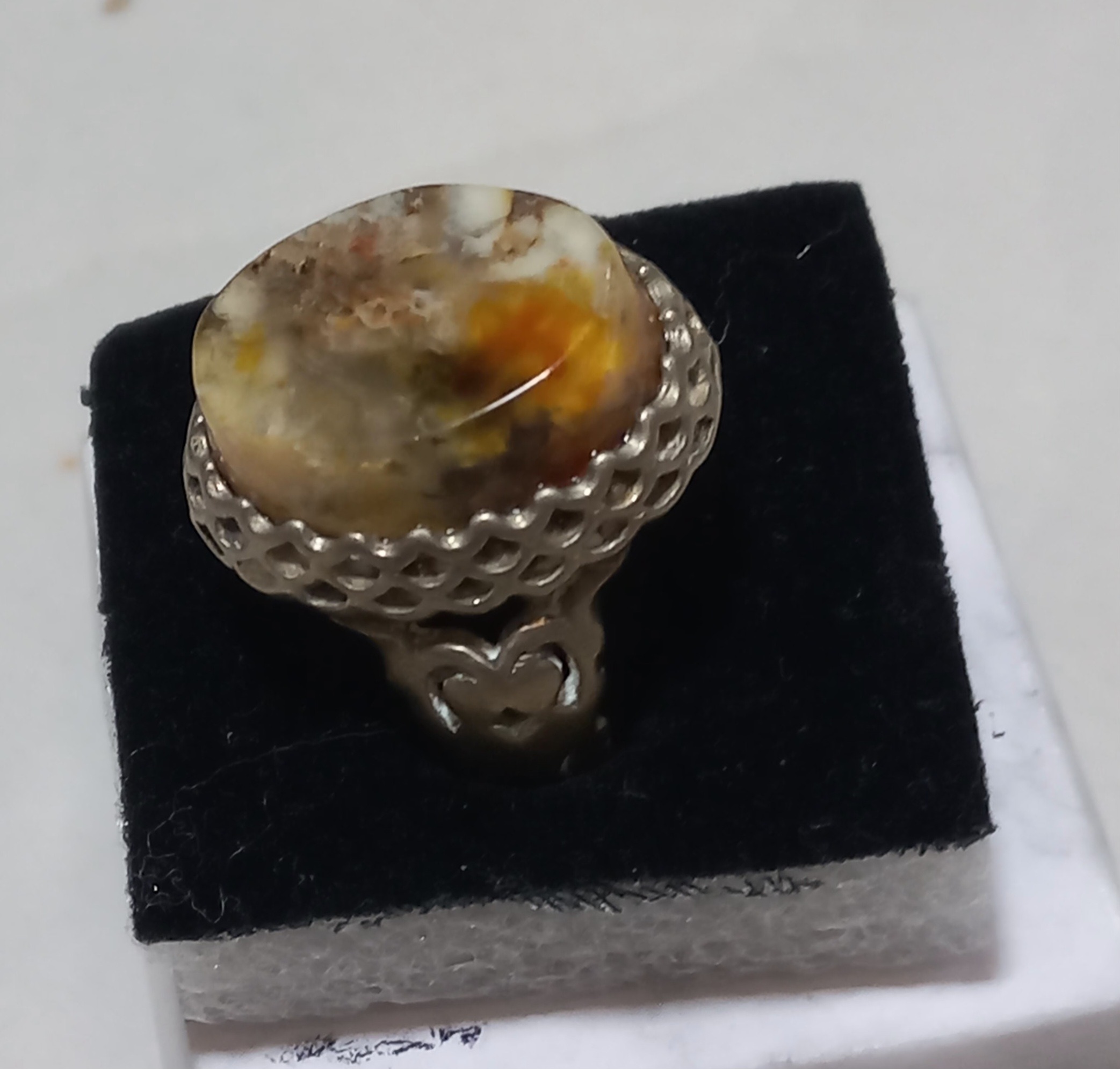 انگشتر عقیق شجر دار