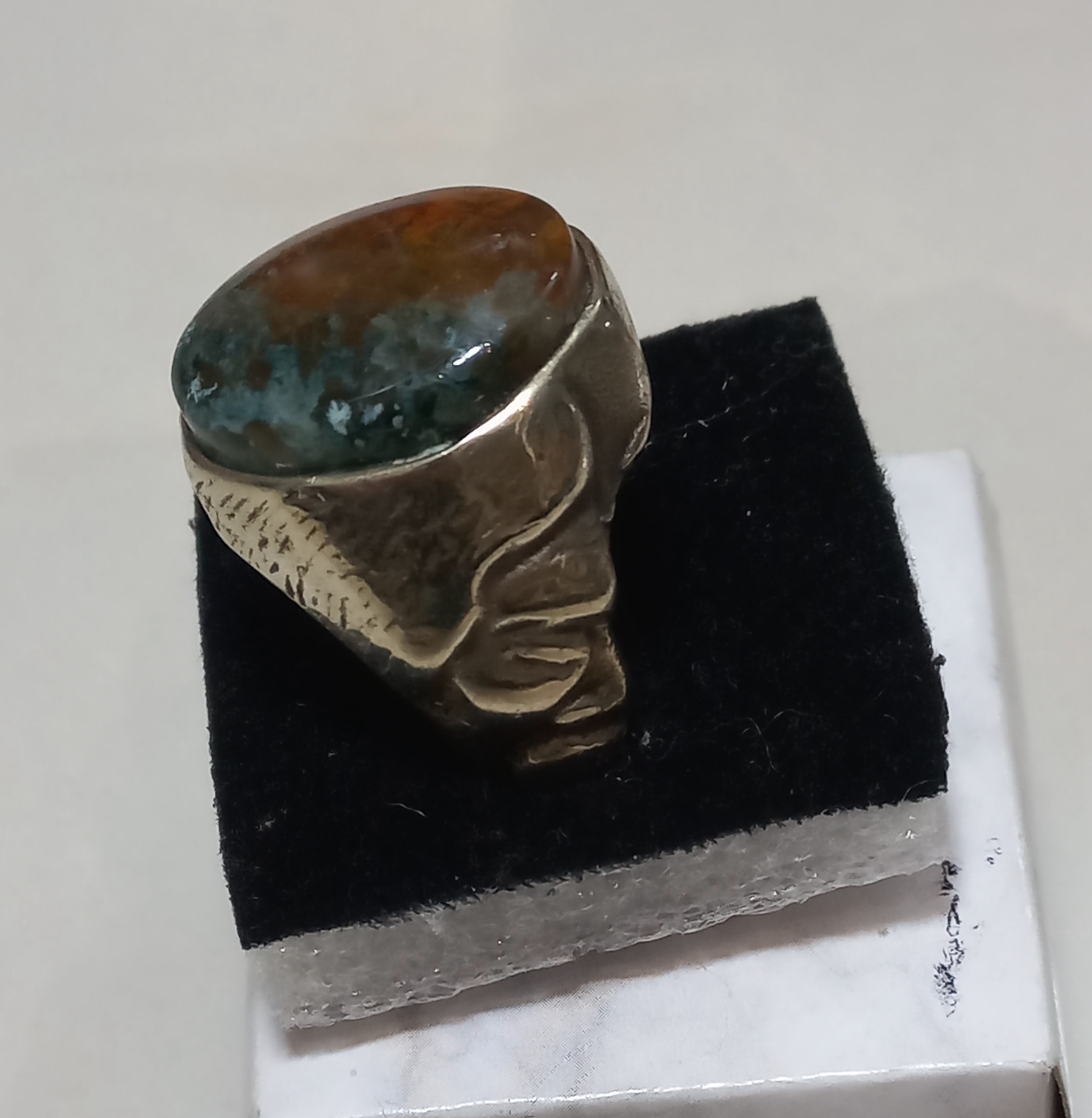 انگشتر شجر دریایی با رکاب درویش