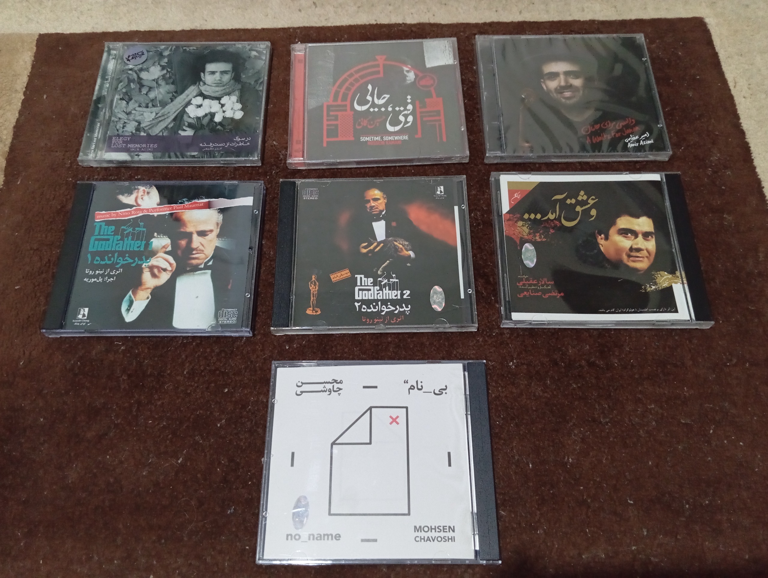 7 عدد آلبوم موسیقی اورجینال و آکبند