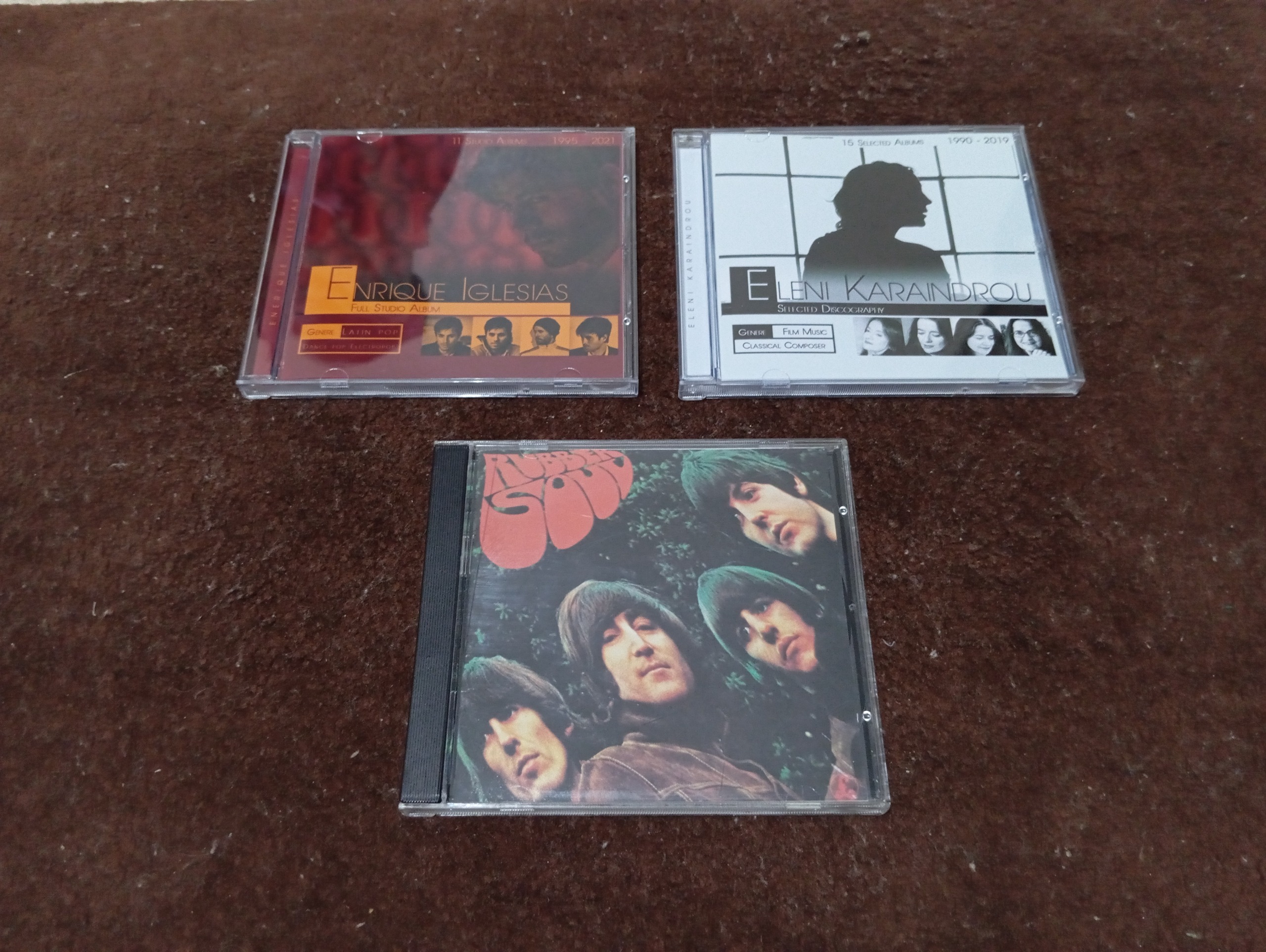 سه عدد آلبوم اورجینال خارجی