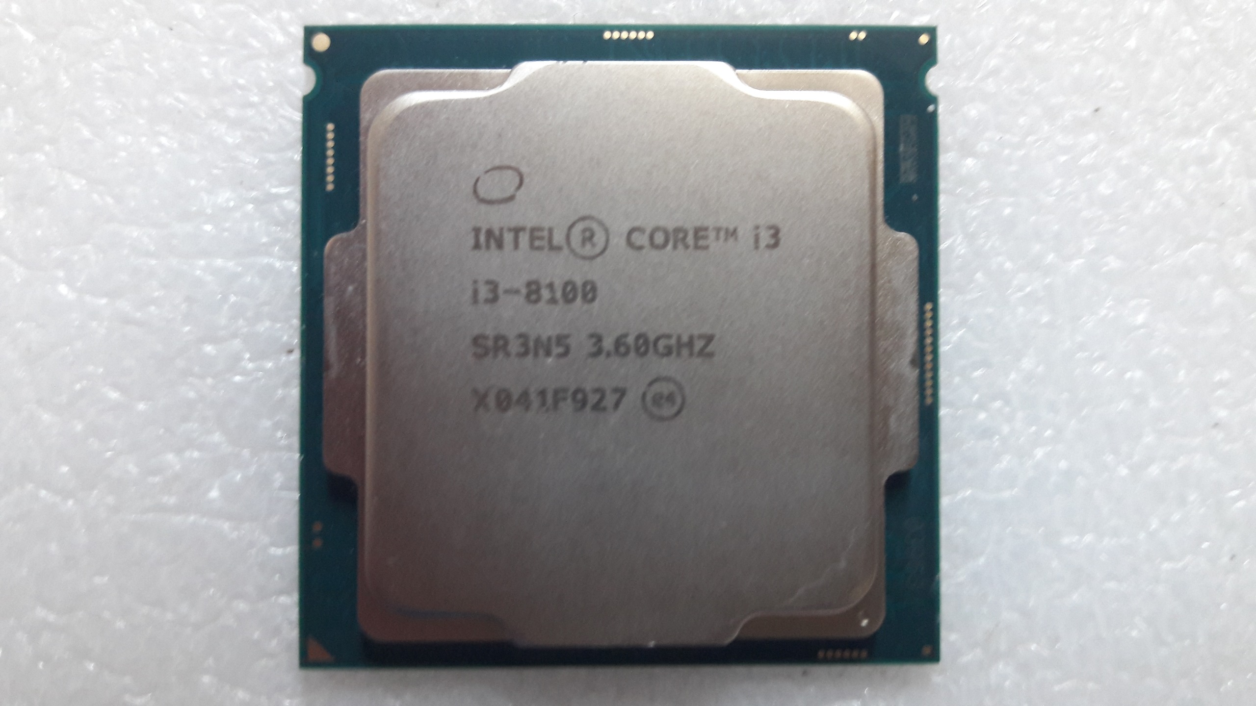 CPU i3 8100 نسل 8