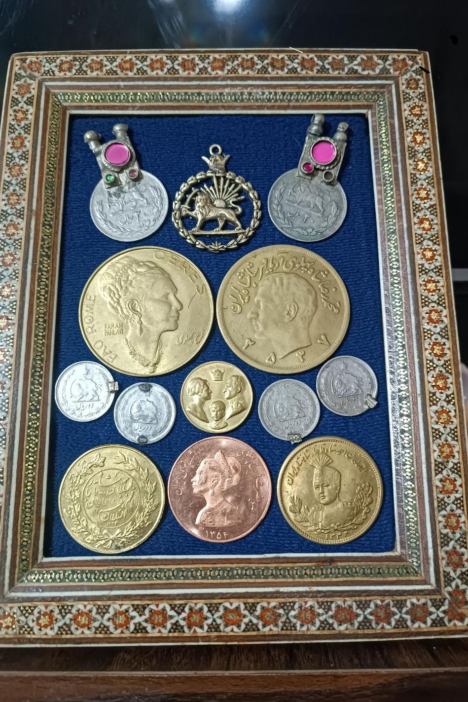 تابلو سکه شاهنشاهی