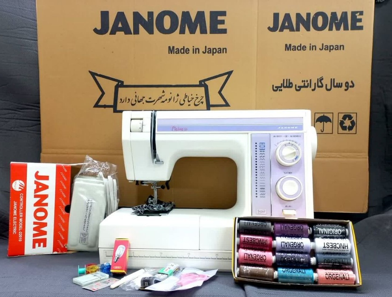 چرخ خیاطی ژانومه 642استوک ژاپن