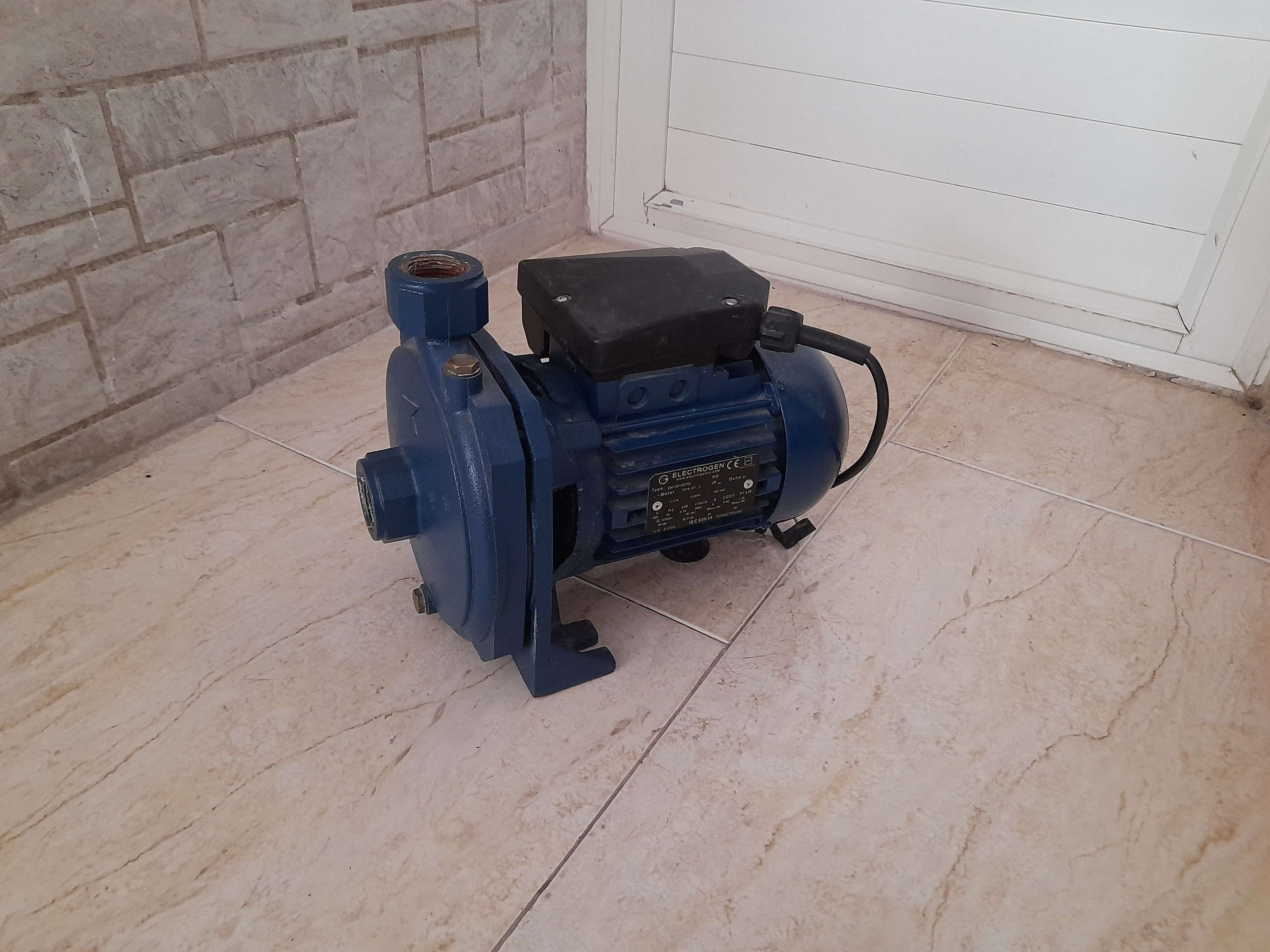 پمپ اب الکترو ژن پمپ اب بشقابی یک اسب