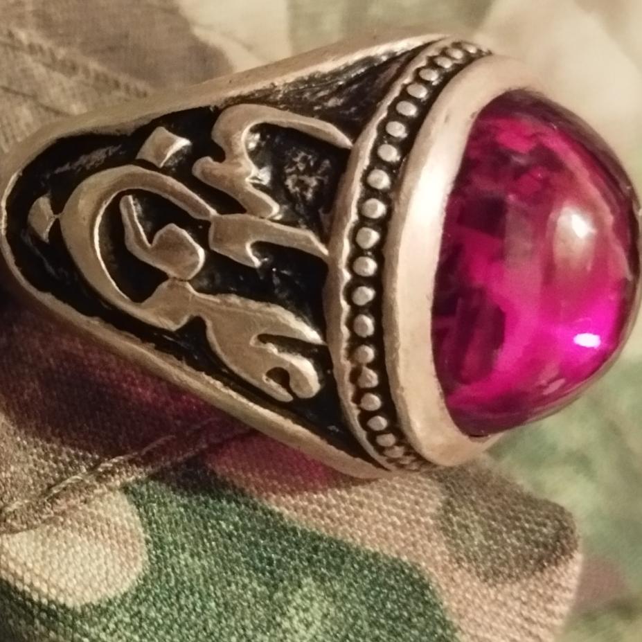 انگشتر یاقوت دست ساز