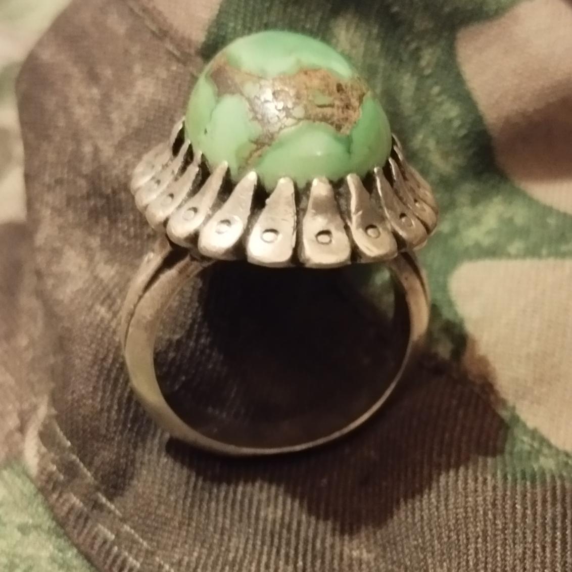 انگشتر فیروزه دست ساز