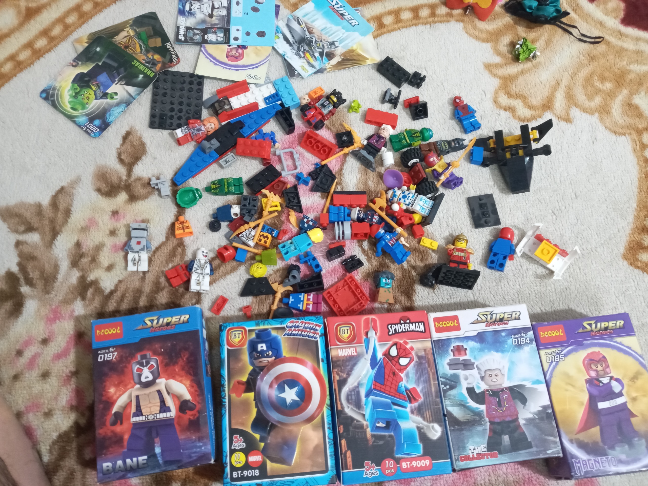 انواع لگو و قطعات