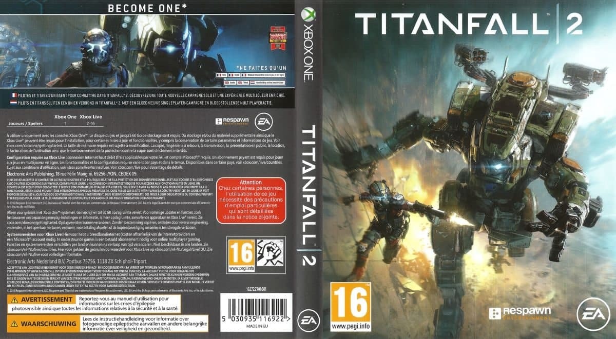بازی کامپیوتری TITANFALL 2
