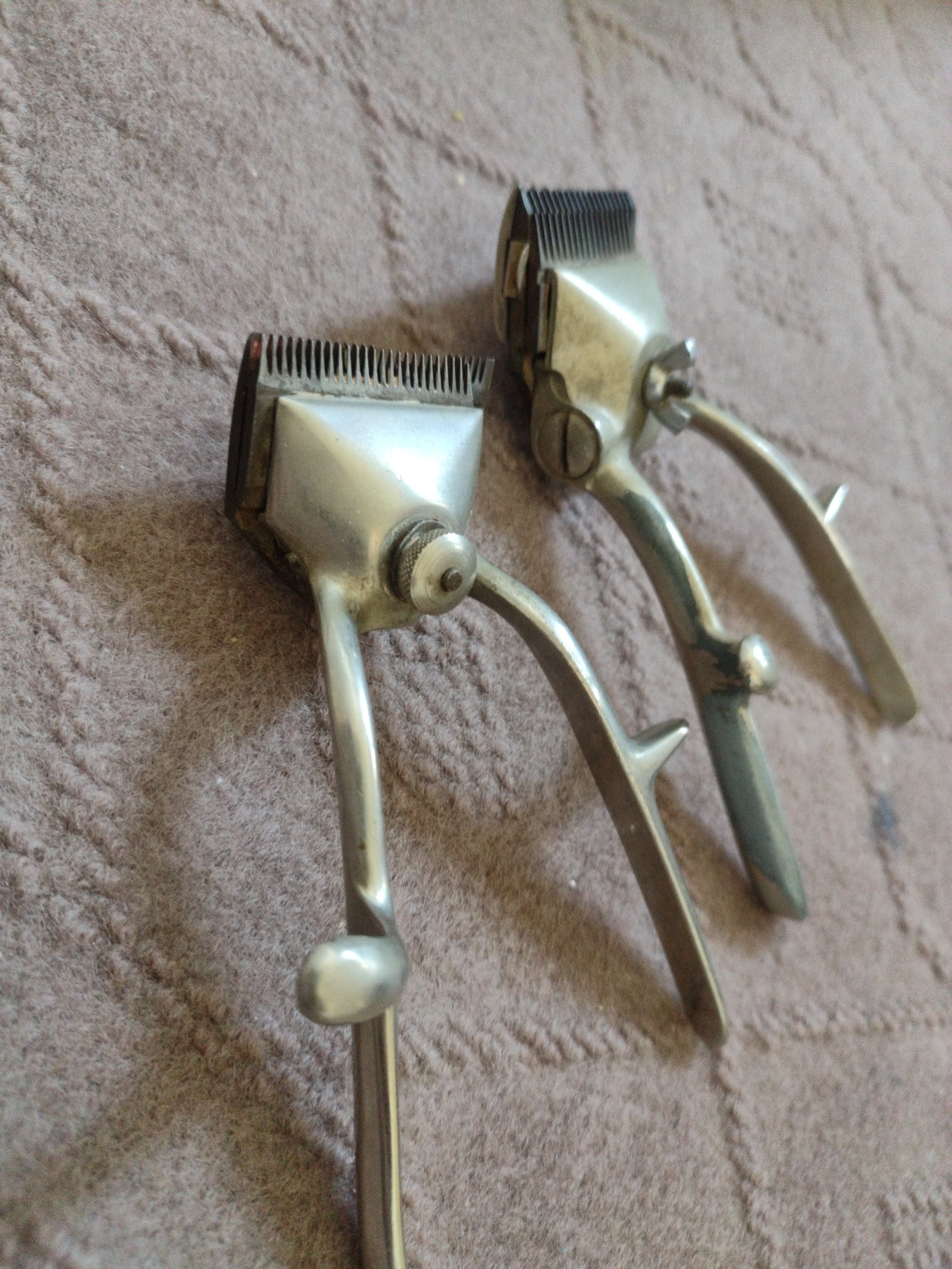 ماشین اصلاح موی عتیقه المانی و روسی