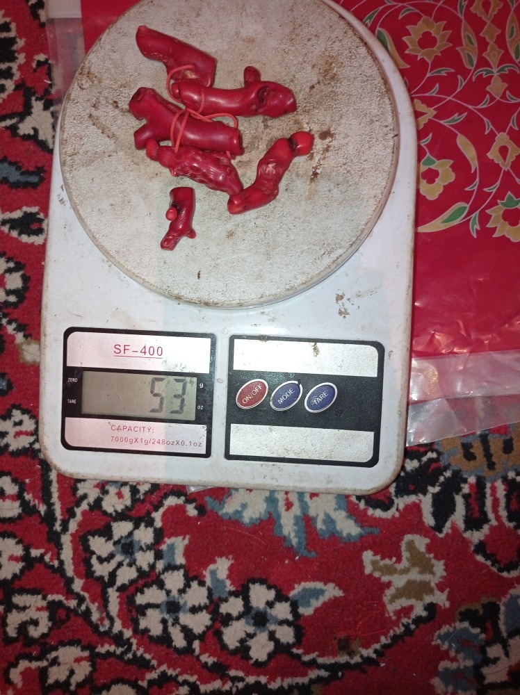 مهره قدیمی مرجان