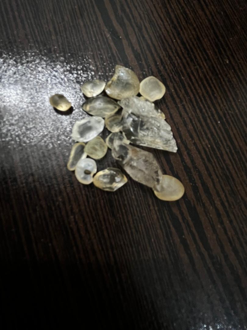 الماس هلکیمر تراش نخورده