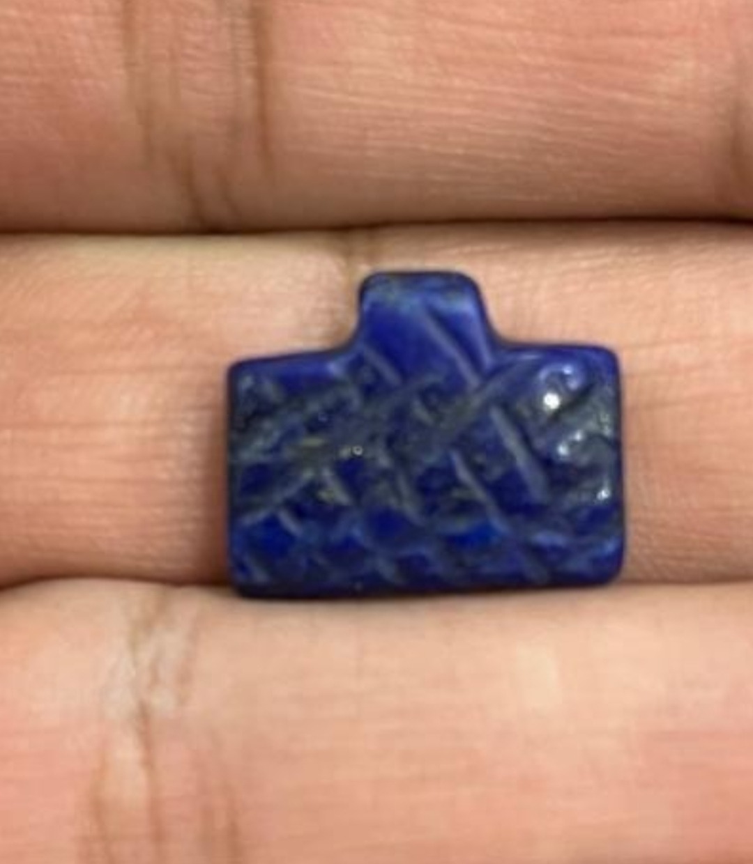 مهره لاجورد کیفی کهنه