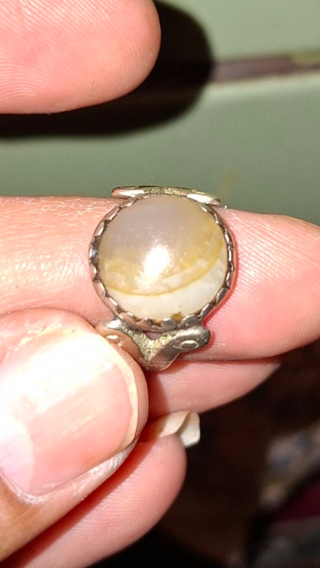 انگشترعقیق کهنه قدمتدار