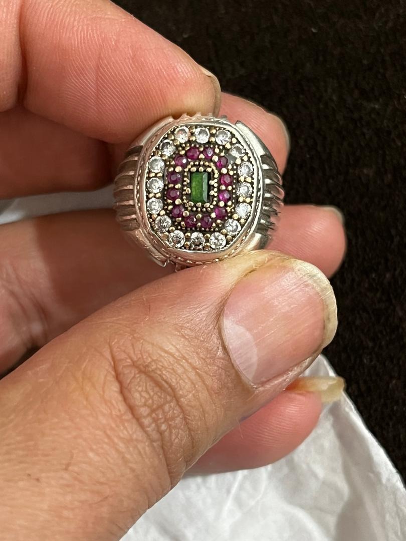 انگشتر جواهری بسیار زیبا