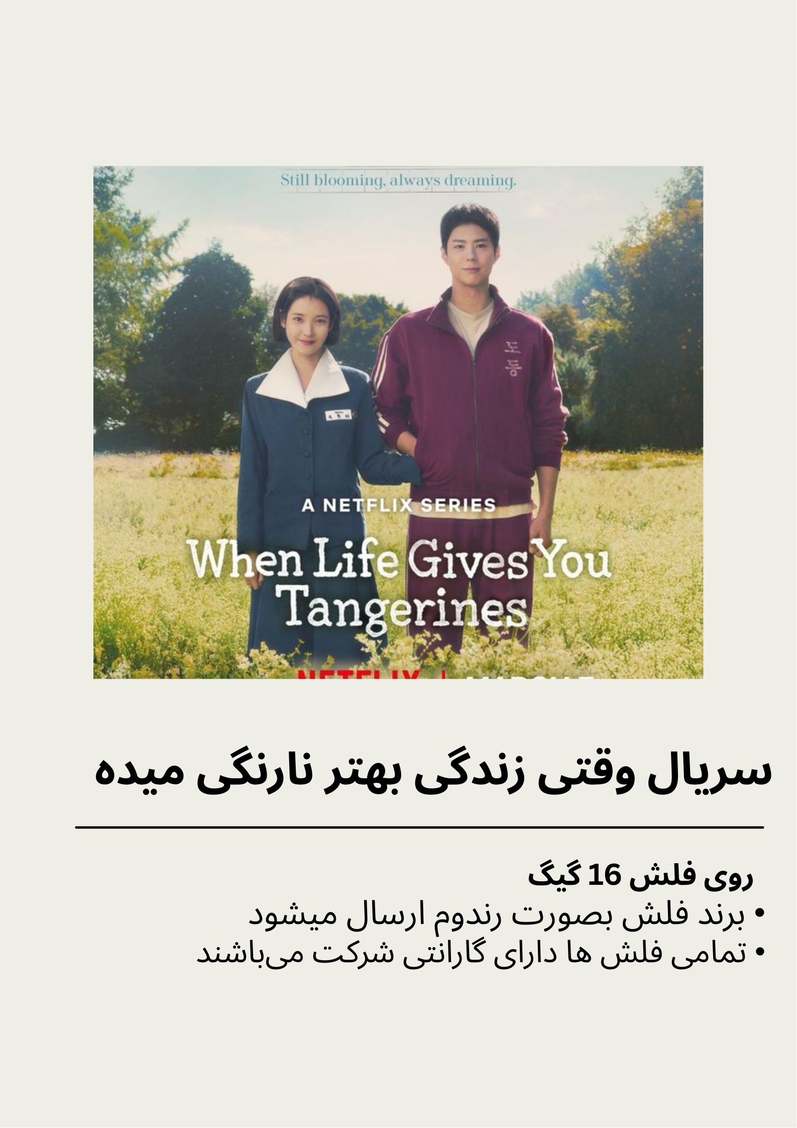 سریال کره ای وقتی زندگی بهت نارنگی میده