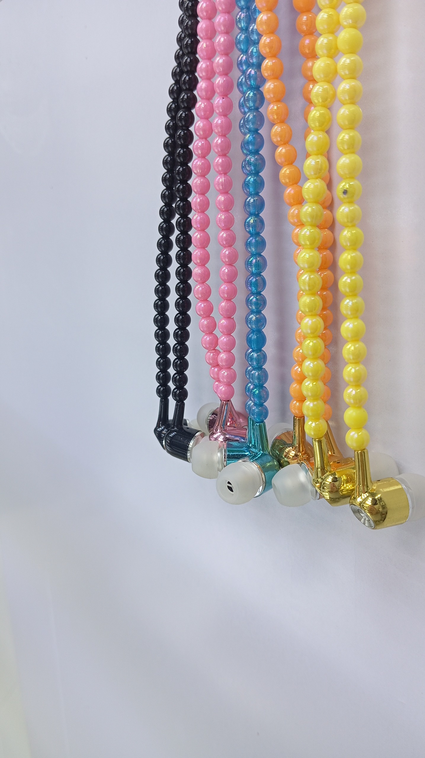 هندزفری فانتزی مهره دار