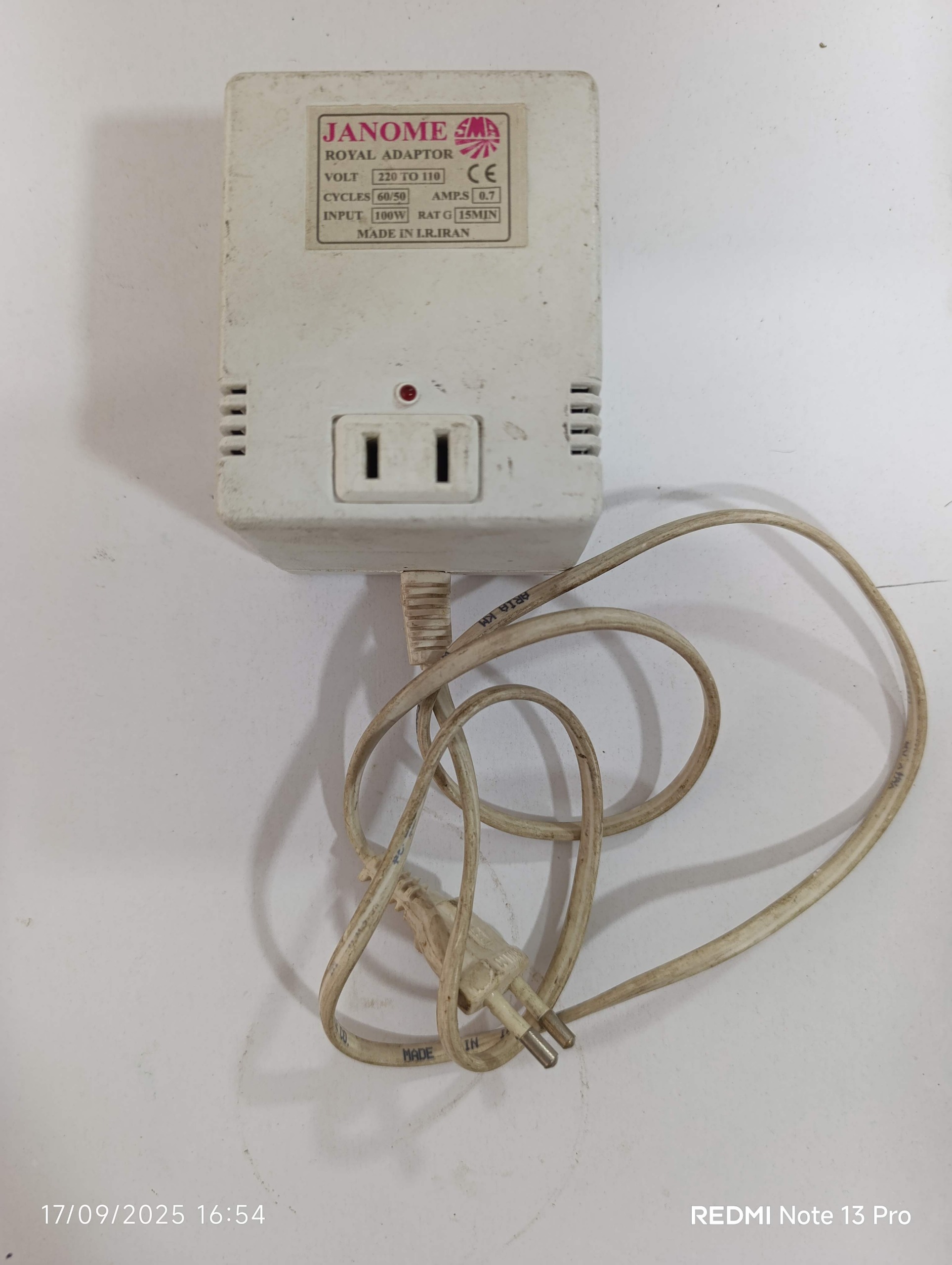 تبدیل 220 به 110