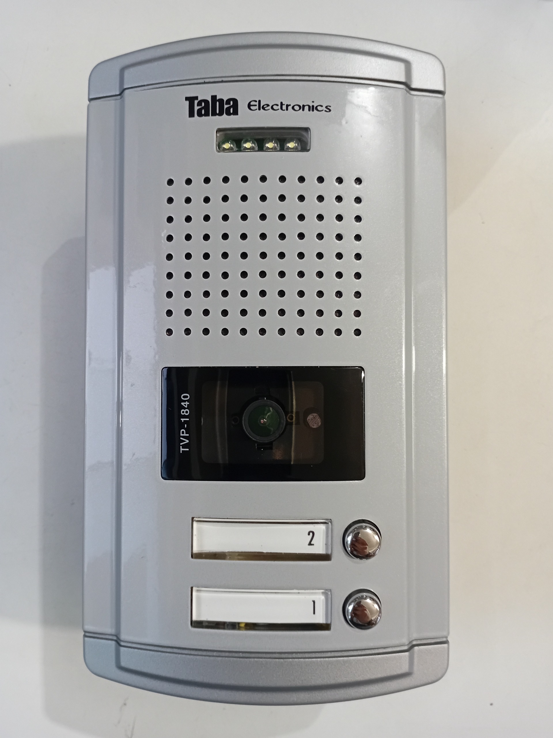پنل ایفون تصویری تابا 2 دو واحدی تابا