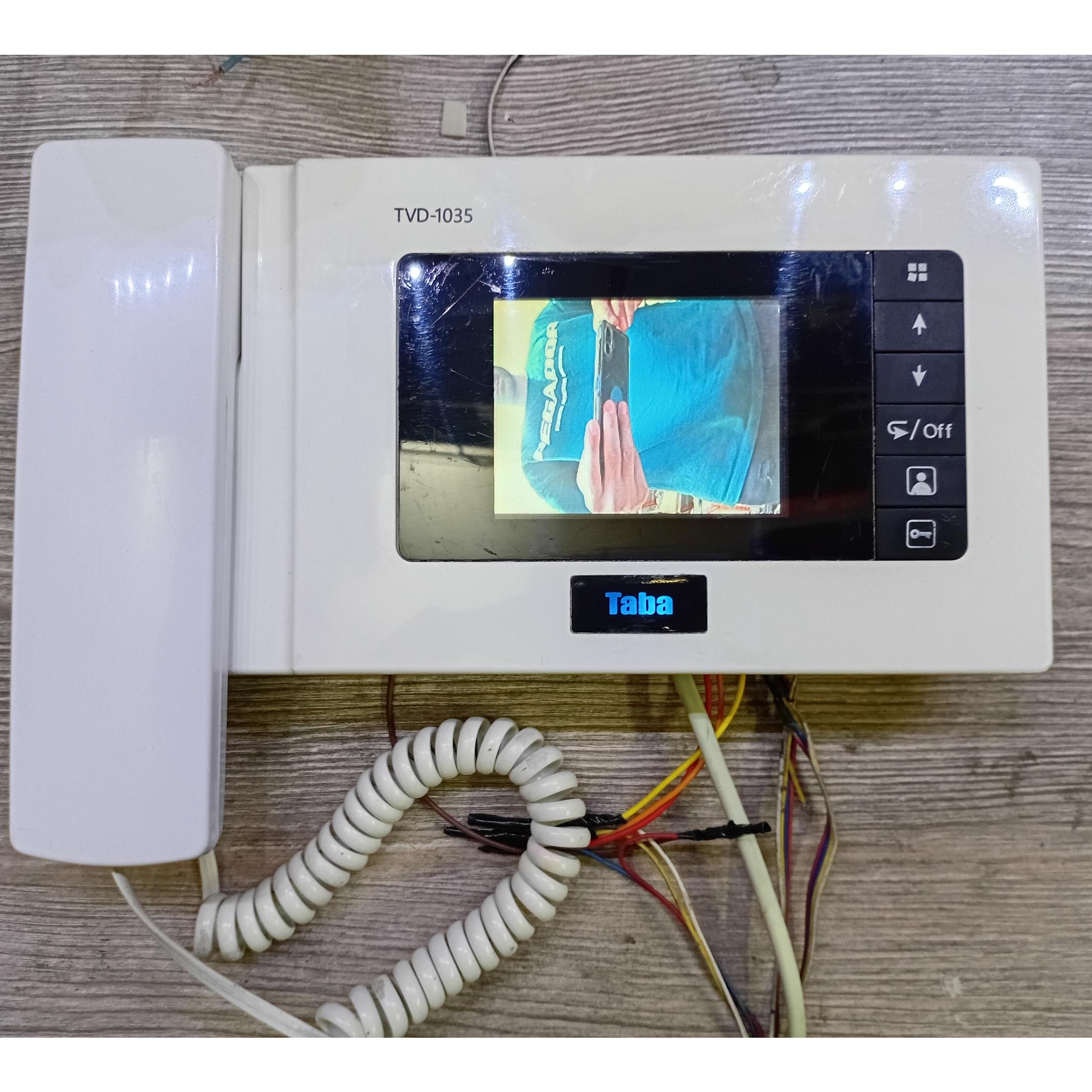 ایفون تصویری تابا 1035 بدونه حافظه 5 سیم